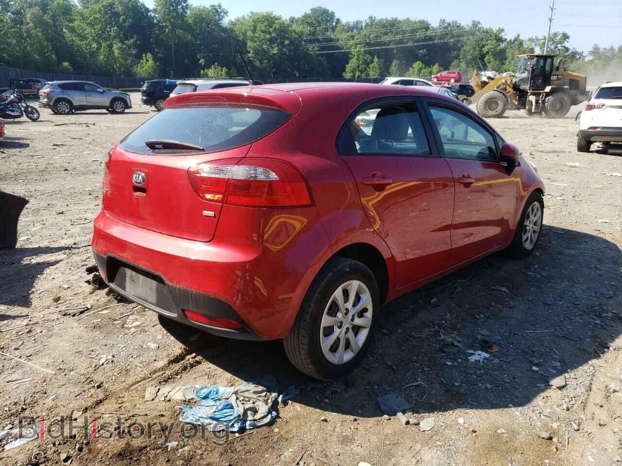 2013 KIA RIO - VIN: KNADM5A35D6248823 - Фото 4