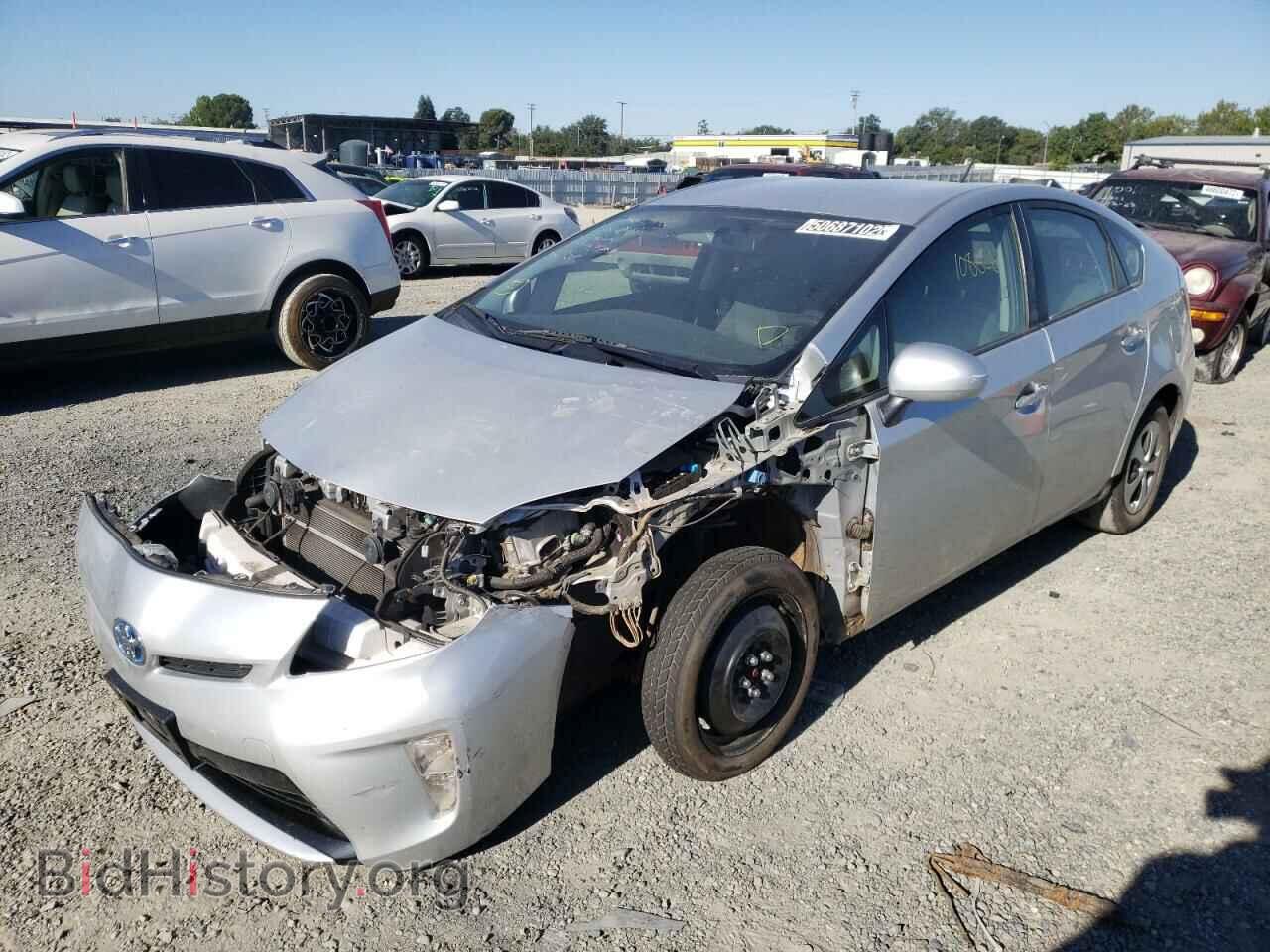 2014 TOYOTA PRIUS - VIN: JTDKN3DU4E0380329 - Фото 2