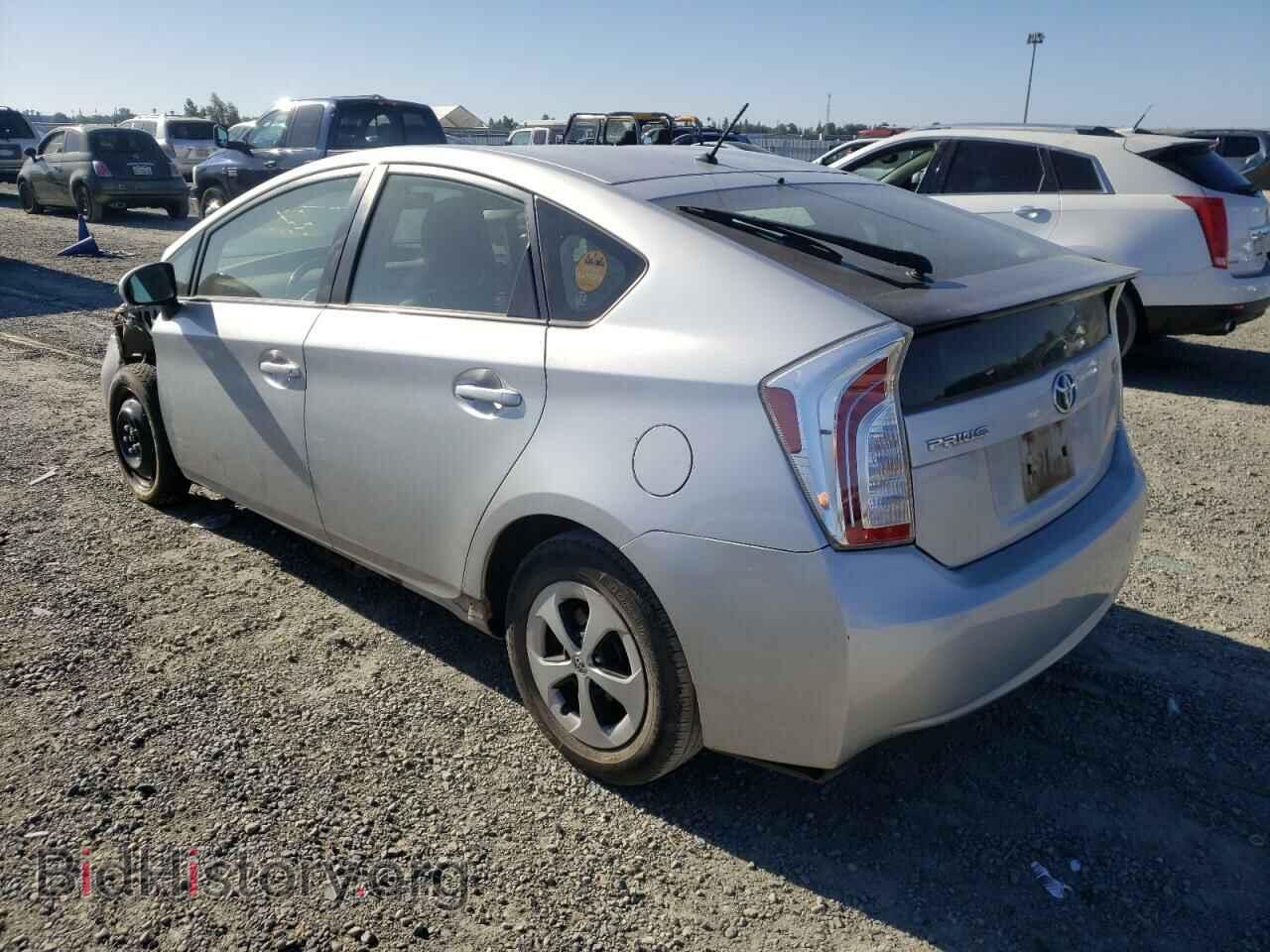 2014 TOYOTA PRIUS - VIN: JTDKN3DU4E0380329 - Фото 3