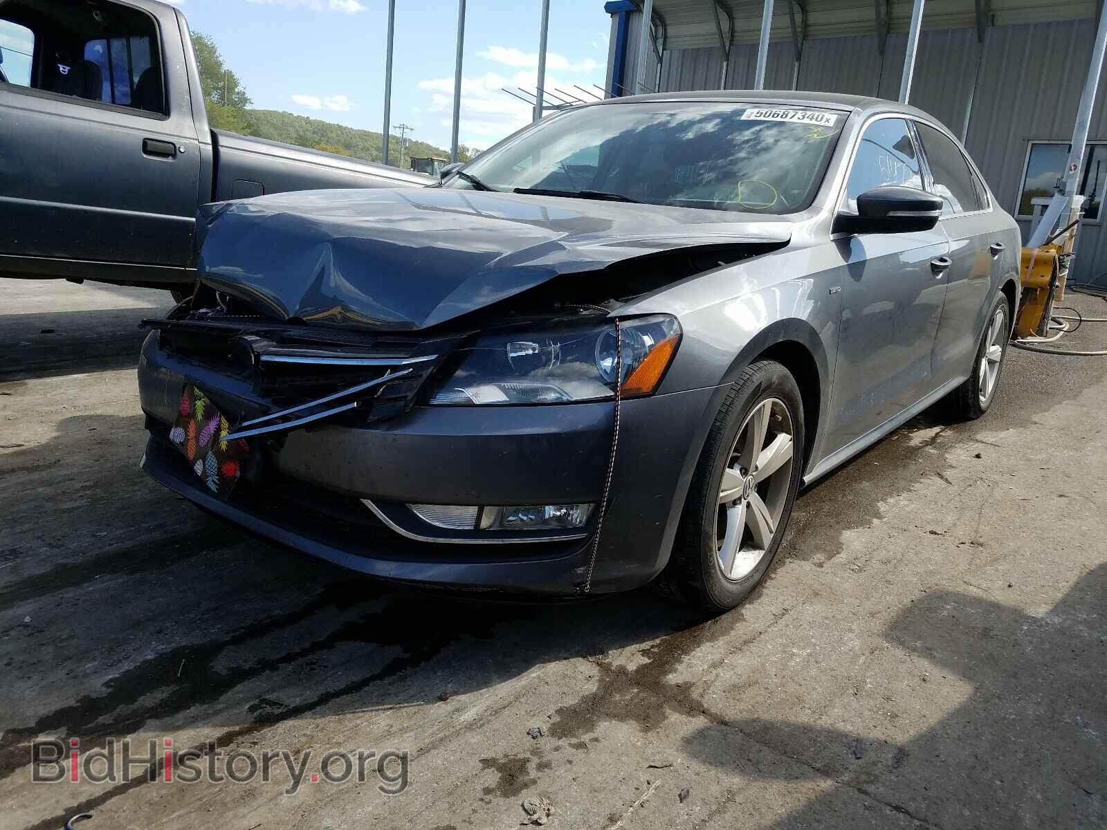 2015 VOLKSWAGEN PASSAT - VIN: 1VWAT7A38FC111462 - Фото 2