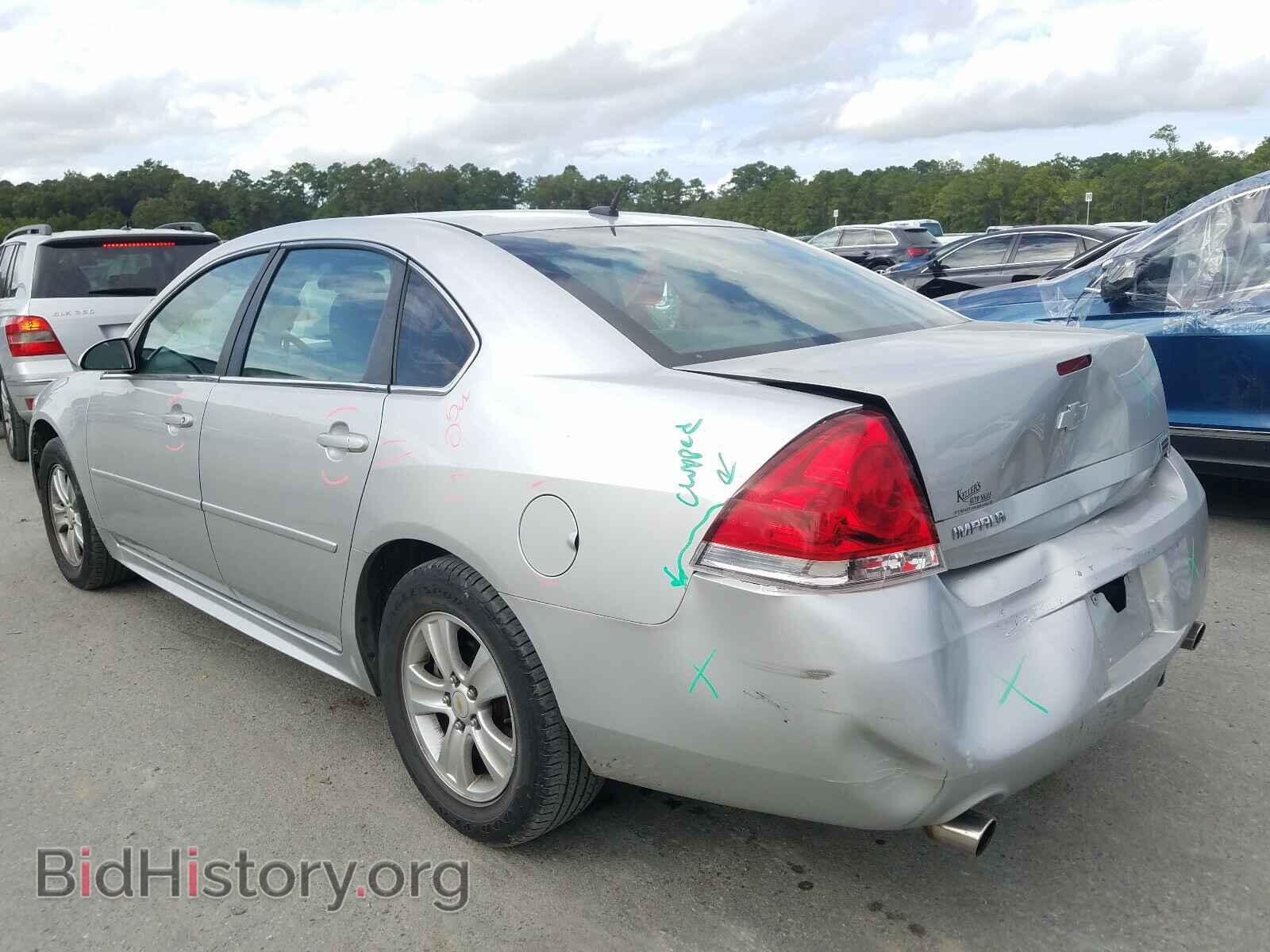 2013 CHEVROLET IMPALA - VIN: 2G1WF5E34D1211777 - Фото 3