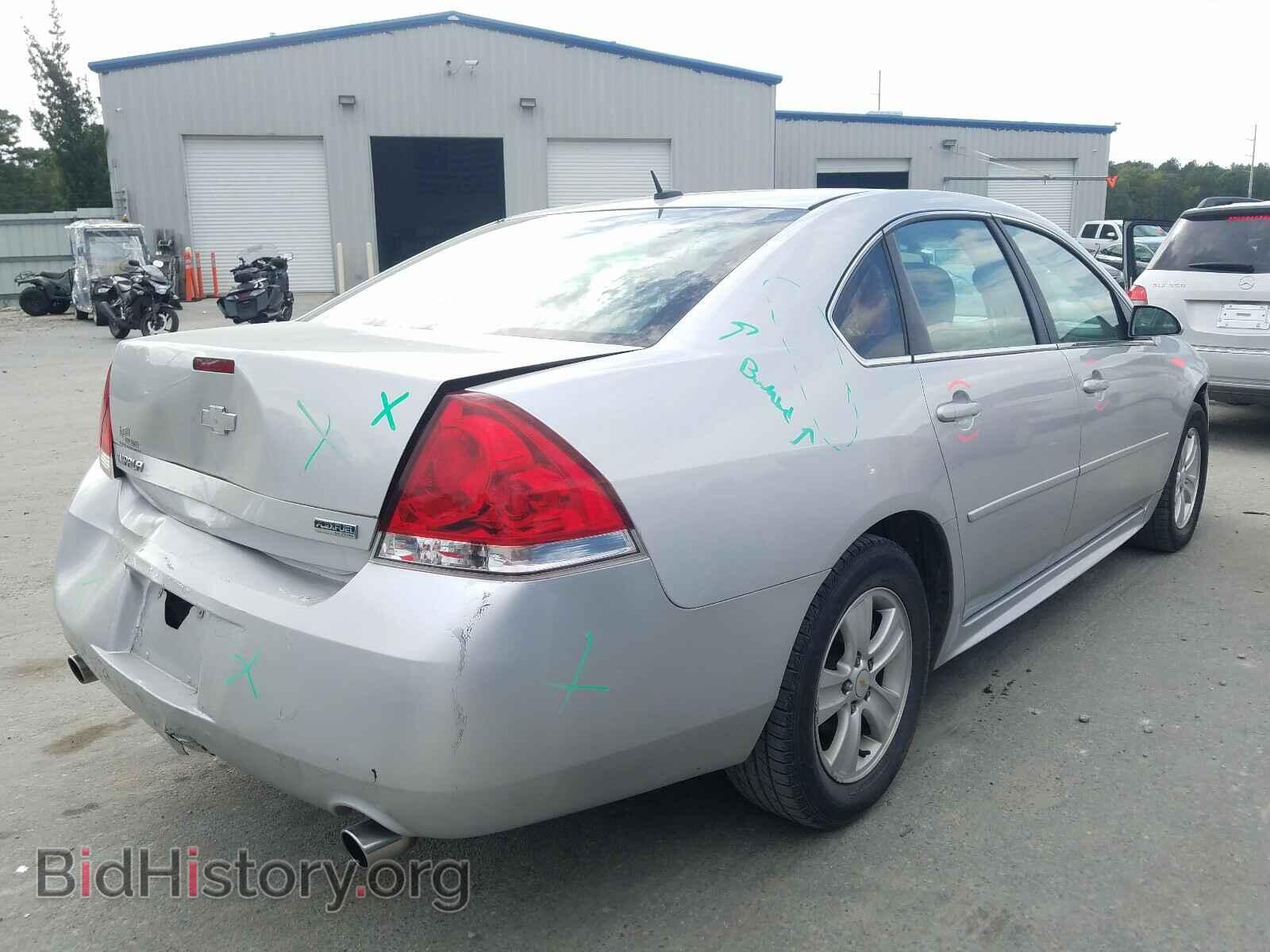 2013 CHEVROLET IMPALA - VIN: 2G1WF5E34D1211777 - Фото 4