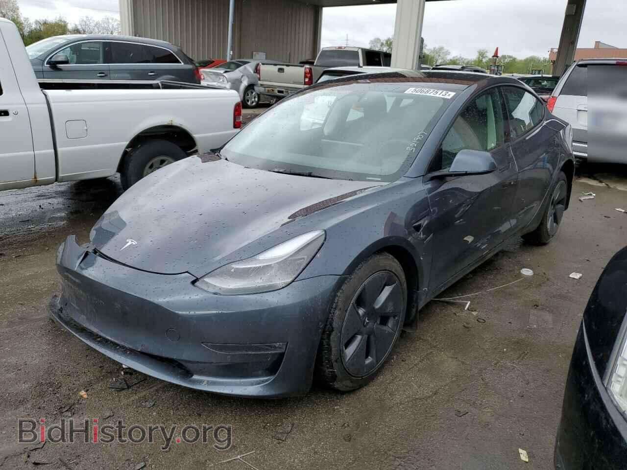 Фотография 5YJ3E1EB3NF275854 - TESLA MODEL 3 2022