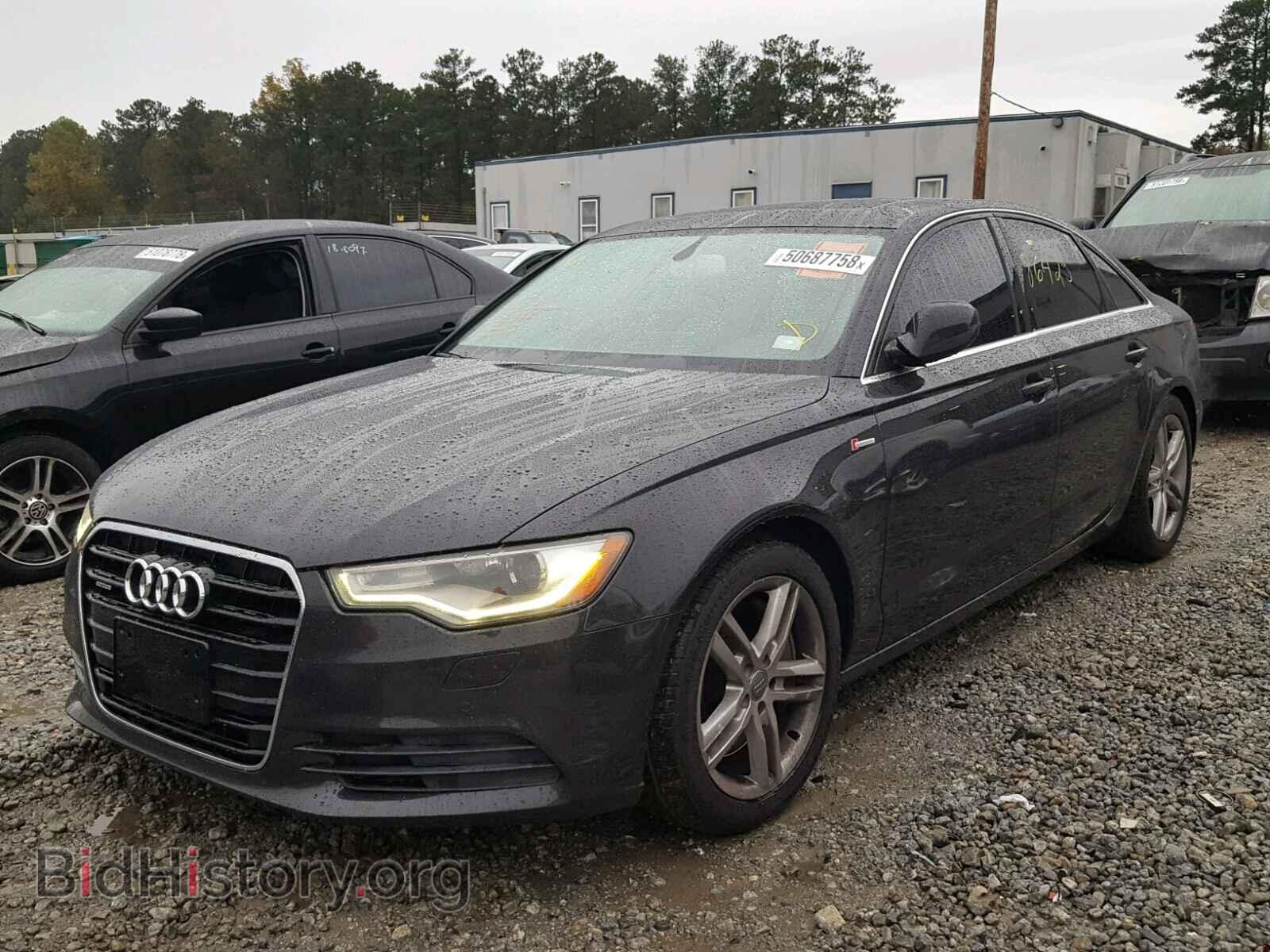 2012 AUDI A6 - VIN: WAUGGAFC8CN060081 - Photo 2