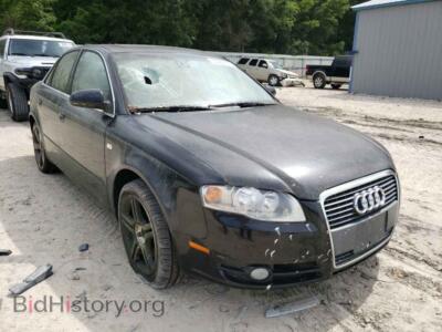 2007 Audi A4 A4 2.0T QU, черный — VIN WAUDF78E07A210074, Copart
