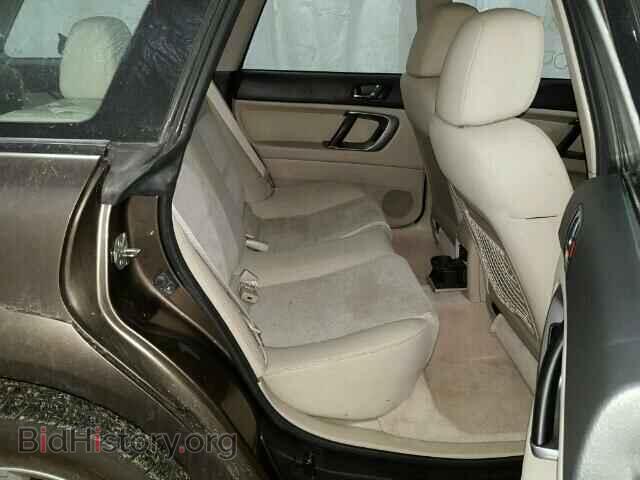 2008 SUBARU OUTBACK - VIN: 4S4BP61C487309064 - Фото 6
