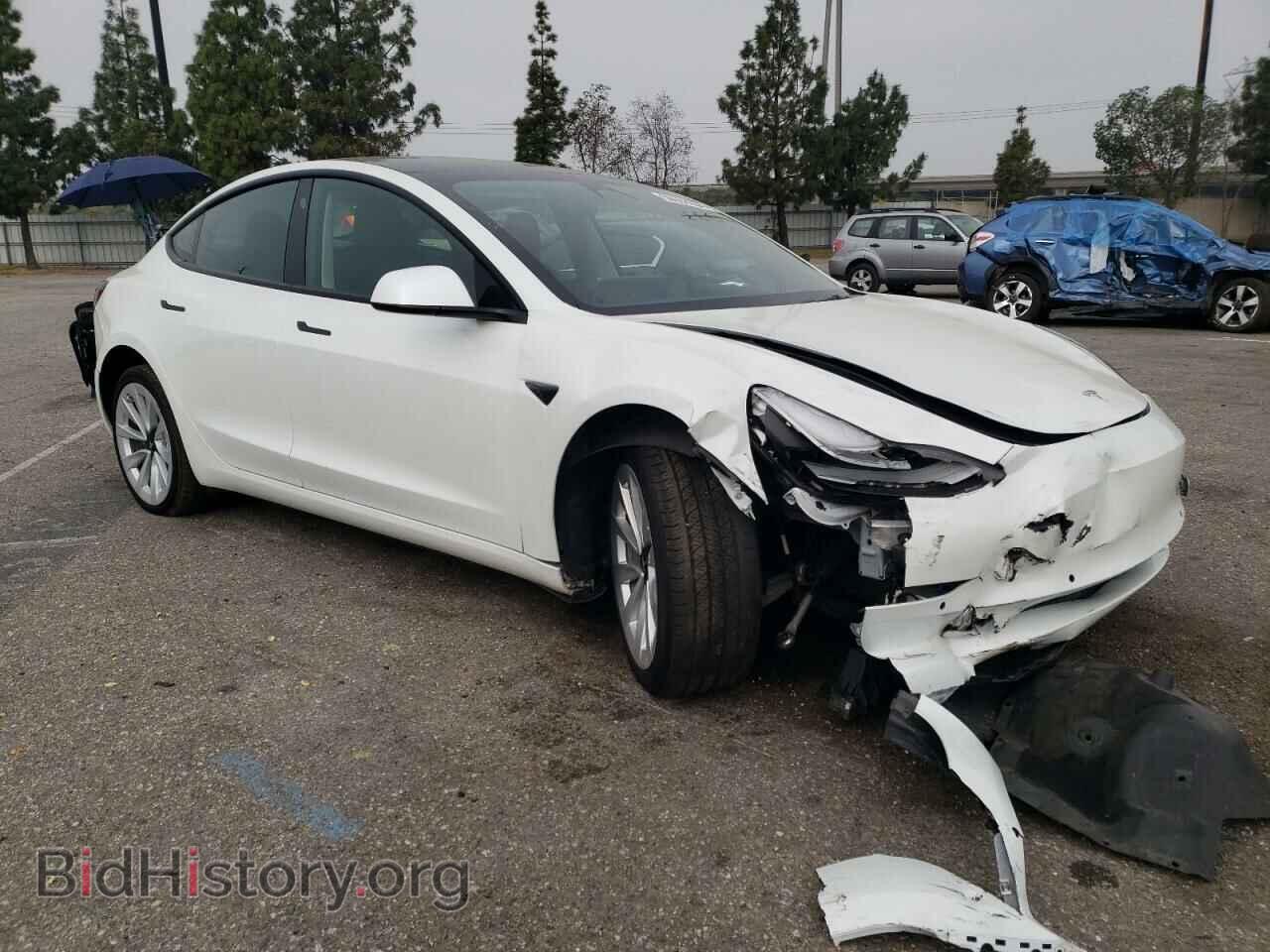 2022 TESLA MODEL 3 - VIN: 5YJ3E1EA6NF298553 - Фото 4
