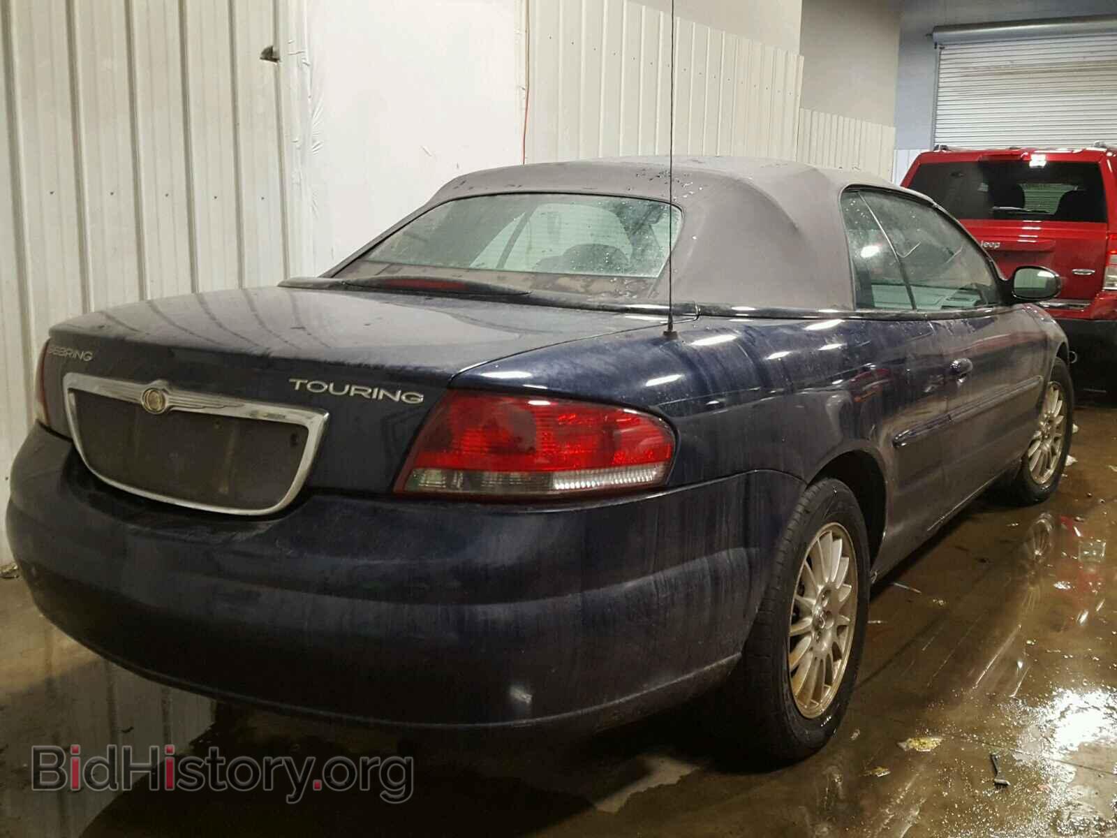 2005 CHRYSLER SEBRING - VIN: 1C3EL55R55N618933 - Фото 4