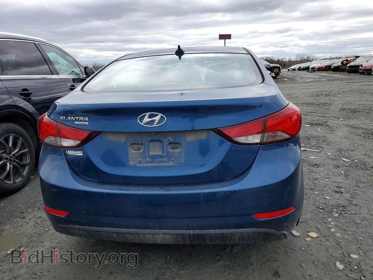 2016 HYUNDAI ELANTRA - VIN: KMHDH4AE4GU618352 - Фото 6