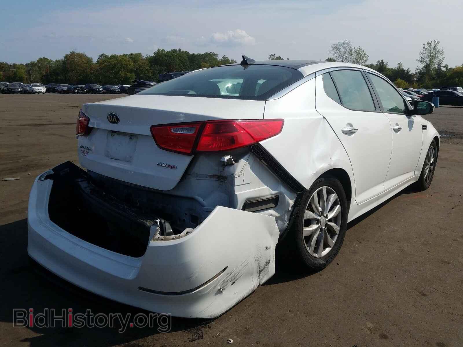 2014 KIA OPTIMA - VIN: 5XXGN4A73EG272471 - Фото 4