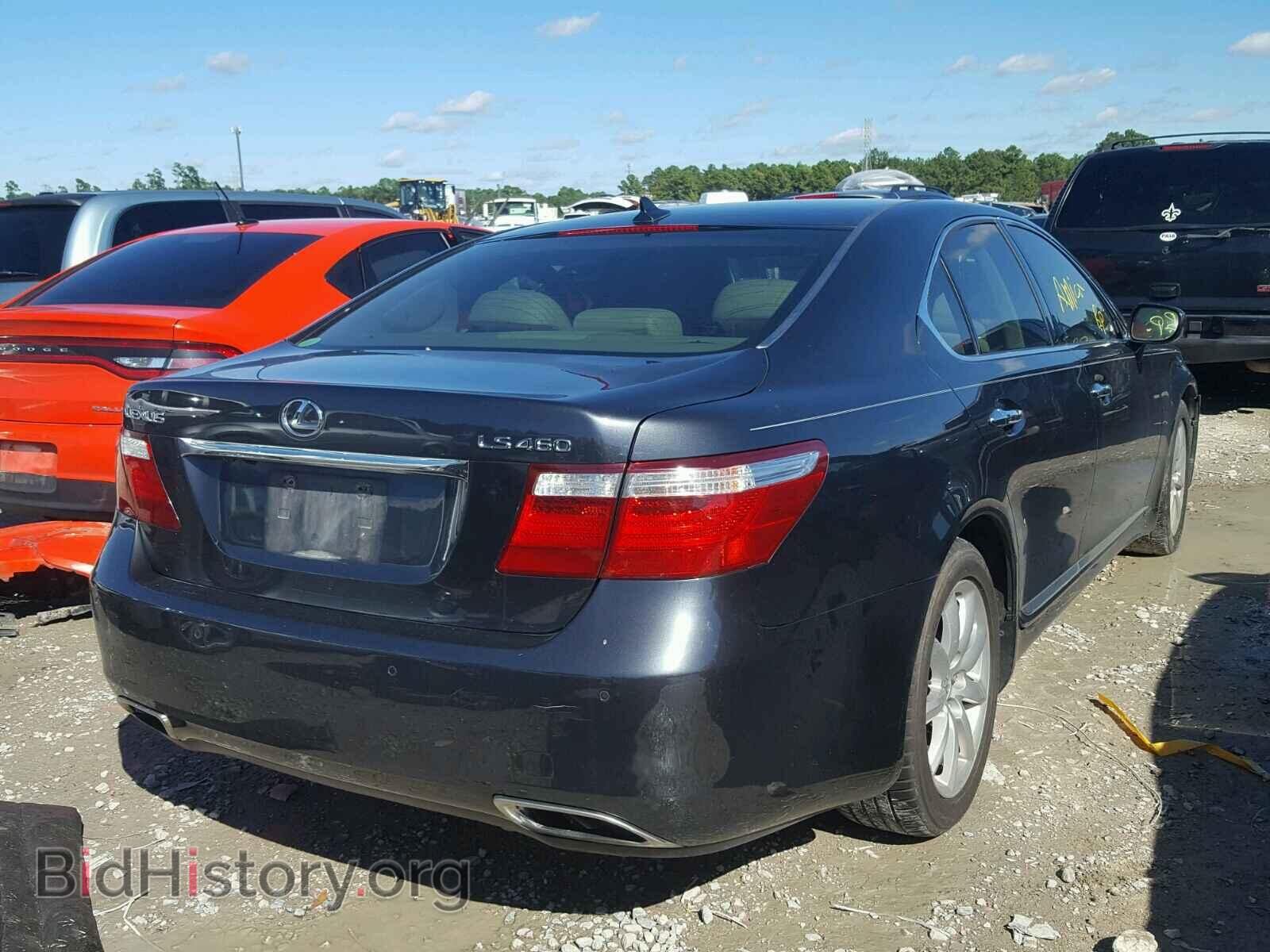 2007 LEXUS LS460 - VIN: JTHBL46F475025319 - Фото 4