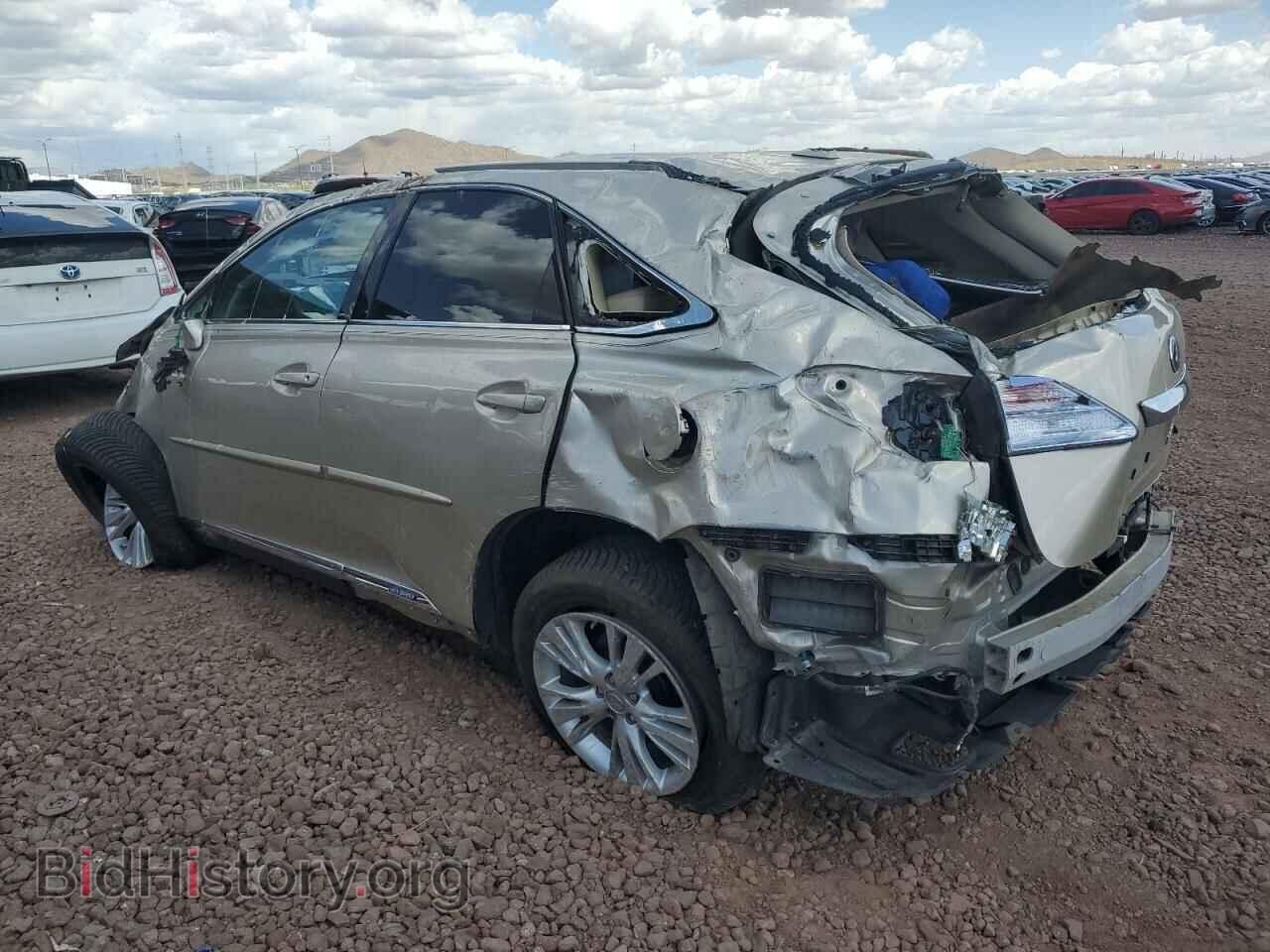2012 LEXUS RX450 - VIN: JTJBC1BA3C2435404 - Фото 2