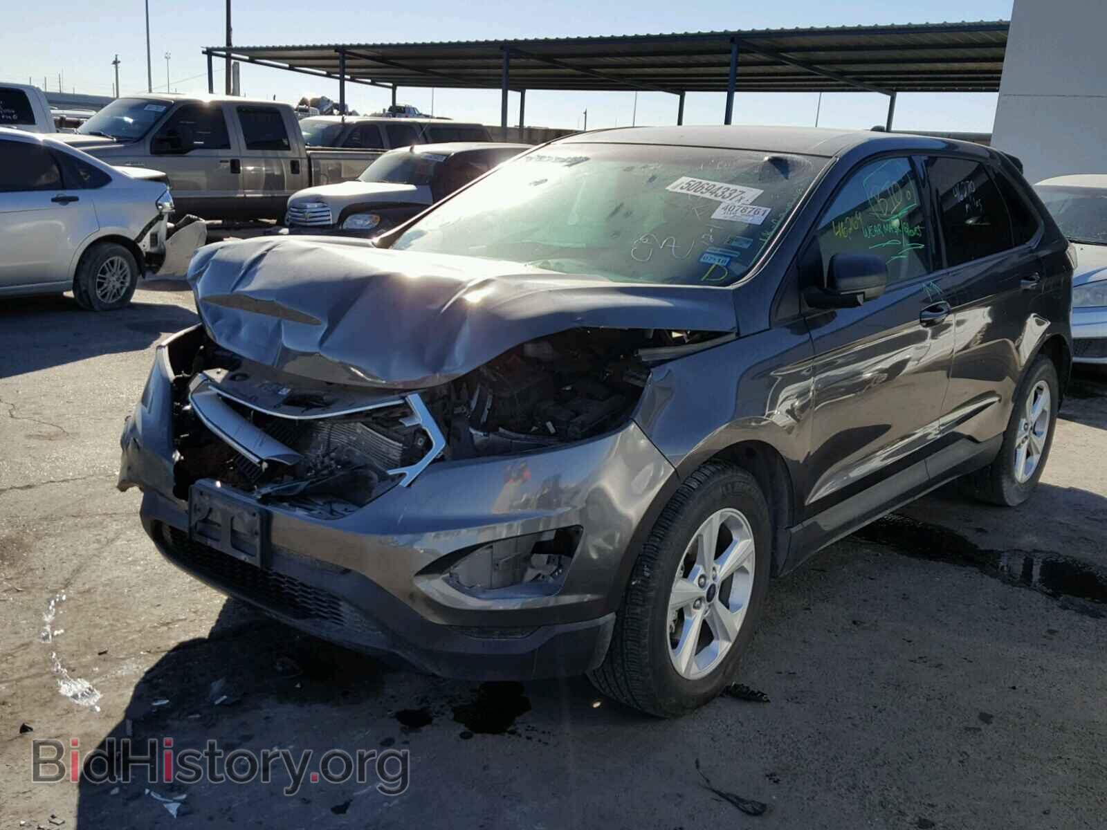 2015 FORD EDGE - VIN: 2FMTK3G85FBB52900 - Фото 2