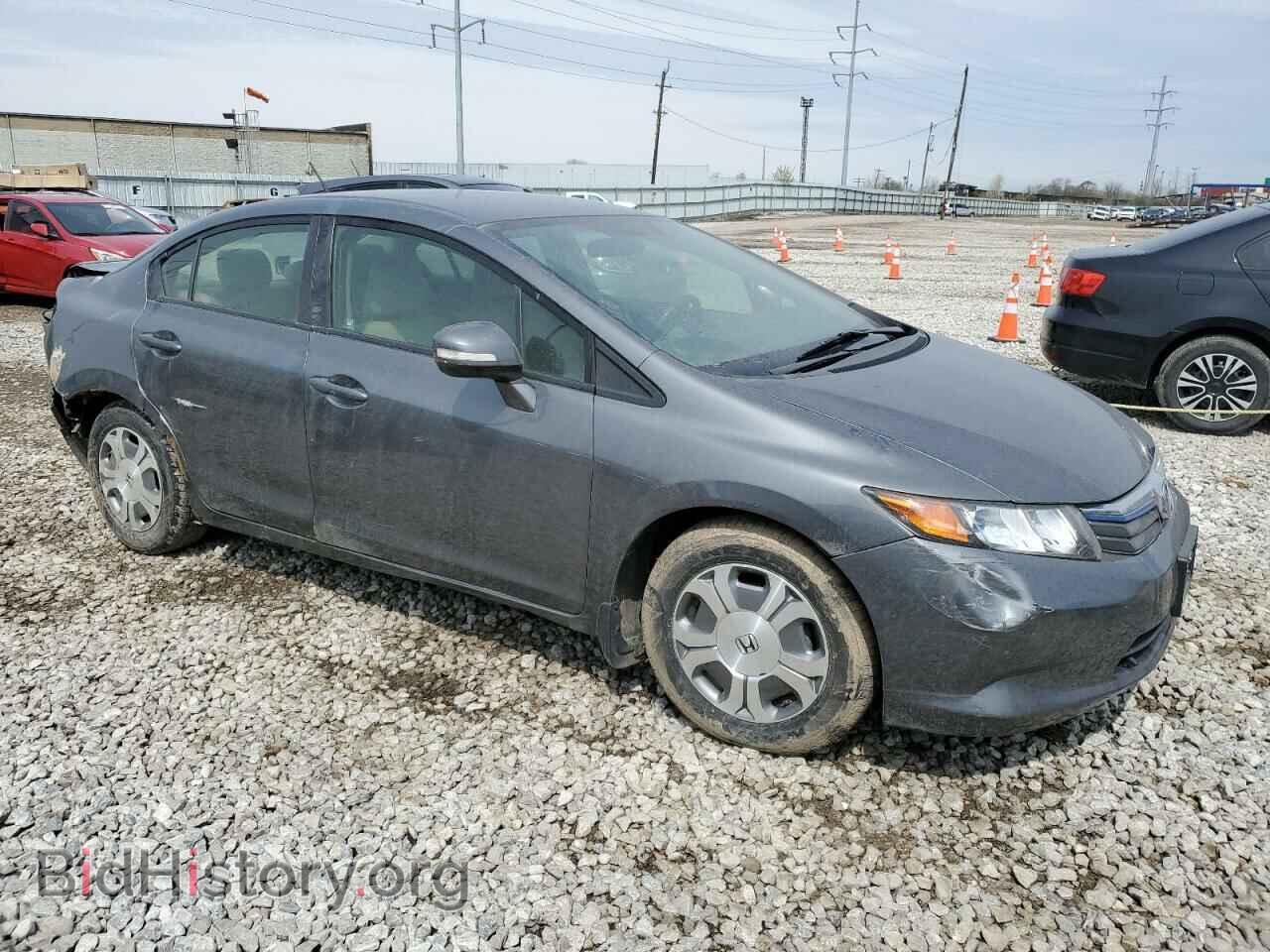 2012 HONDA CIVIC - VIN: JHMFB4F2XCS009137 - Фото 4