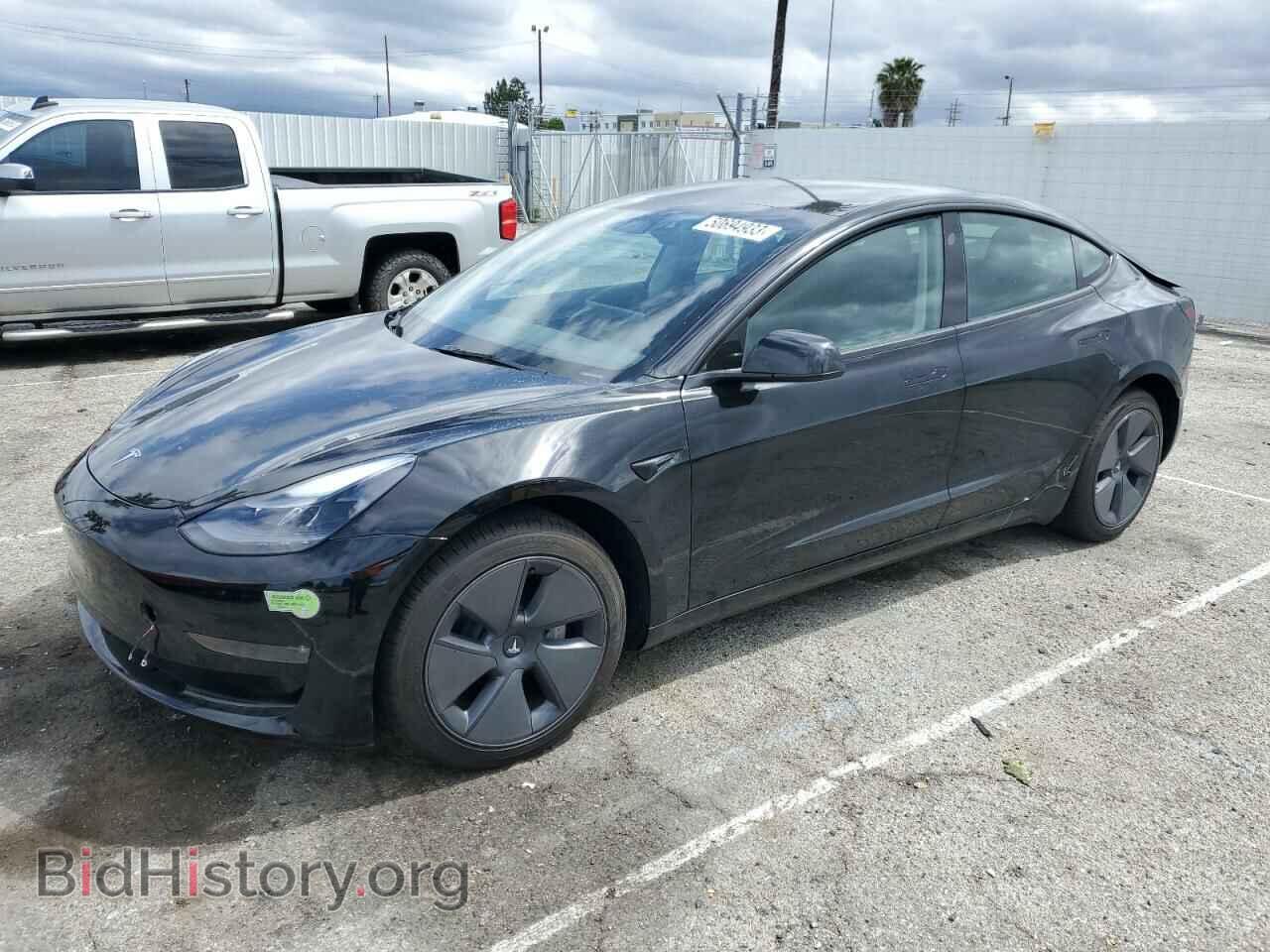 Фотография 5YJ3E1EB6NF273581 - TESLA MODEL 3 2022
