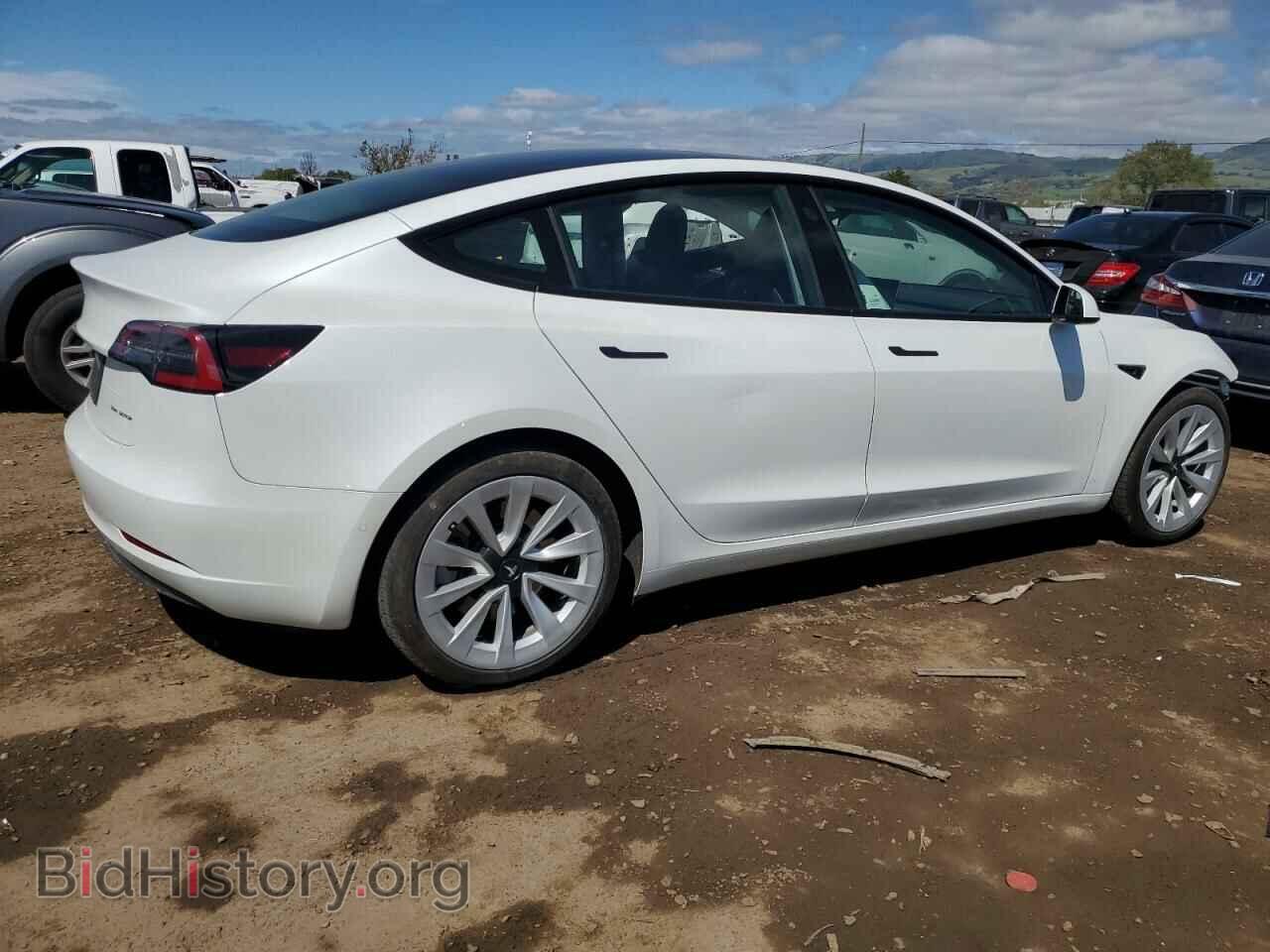 2022 TESLA MODEL 3 - VIN: 5YJ3E1EB4NF360394 - Photo 3