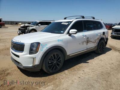 2021 Kia TELLURIDE SX, белый — VIN 5XYP5DHC5MG175690, Copart