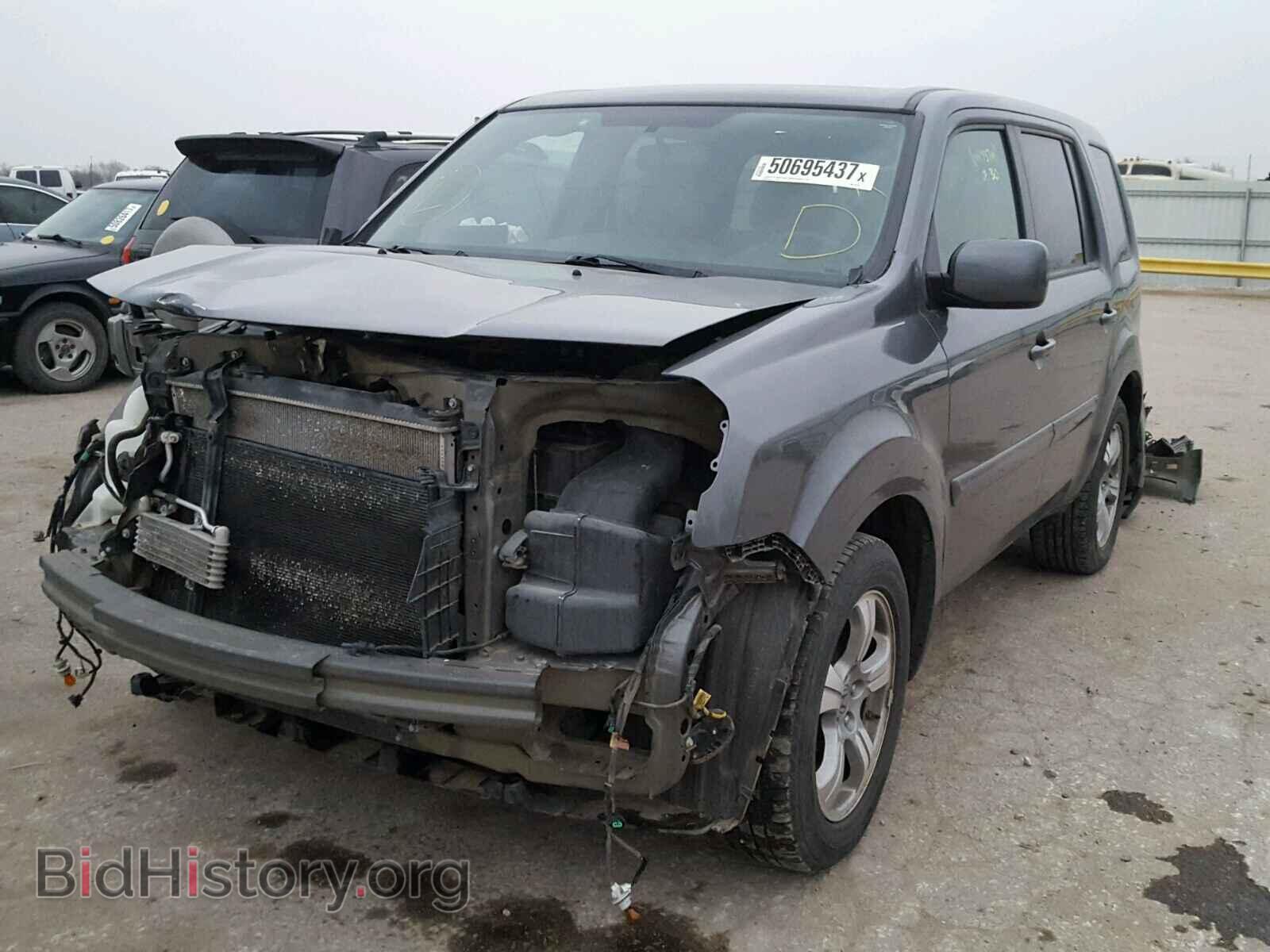 2013 HONDA PILOT - VIN: 5FNYF4H50DB072249 - Фото 2