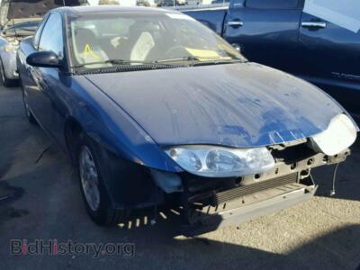 2002 Saturn SC1/SC2 SC1, синий — VIN 1G8ZP14862Z162751, Copart