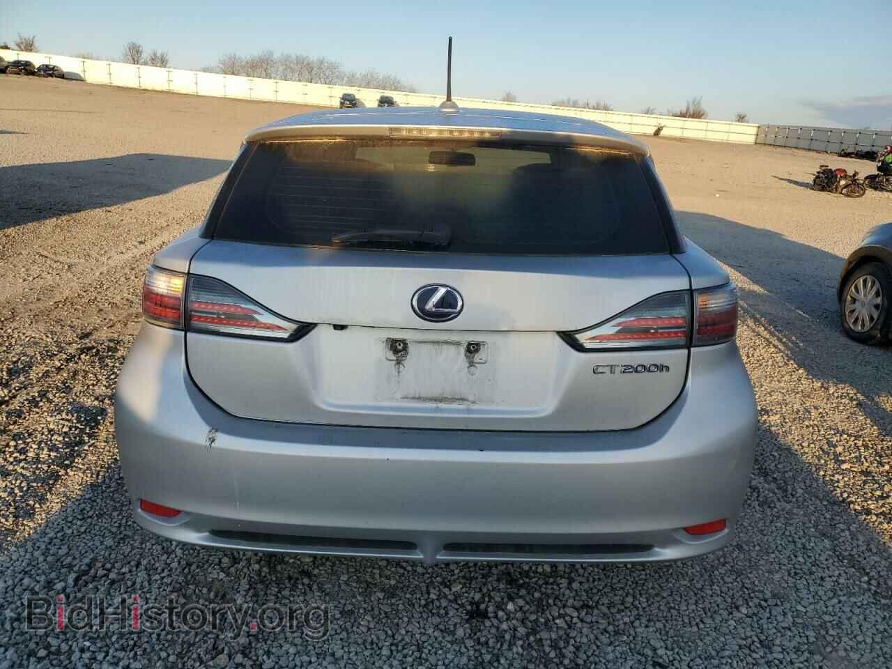 2012 LEXUS CT 200 - VIN: JTHKD5BH3C2115518 - Фото 6
