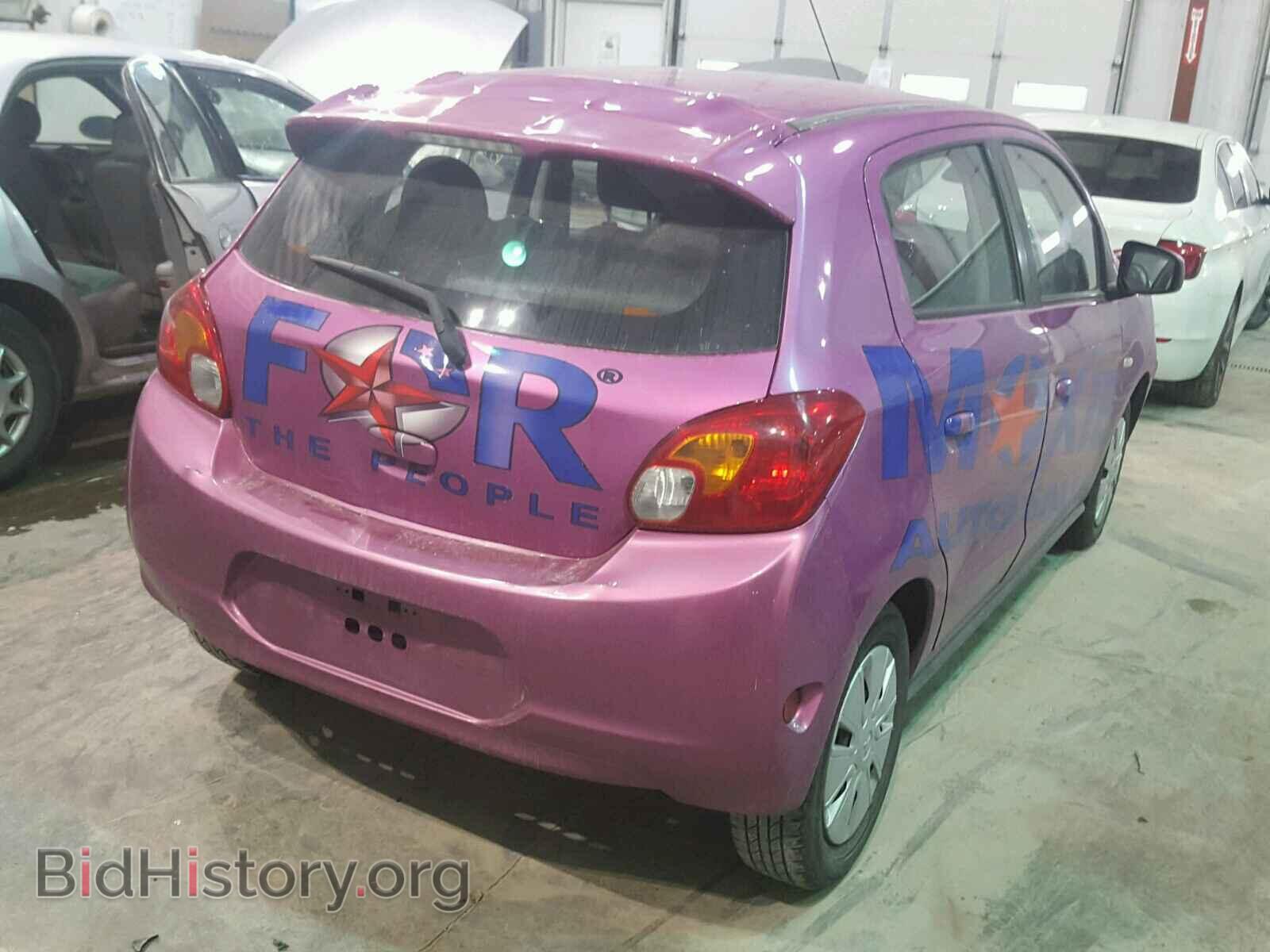 2014 MITSUBISHI MIRAGE - VIN: ML32A3HJ4EH024253 - Фото 4