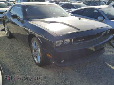 2011 Dodge CHALLENGER, black — VIN 2B3CJ4DG2BH501657, Copart