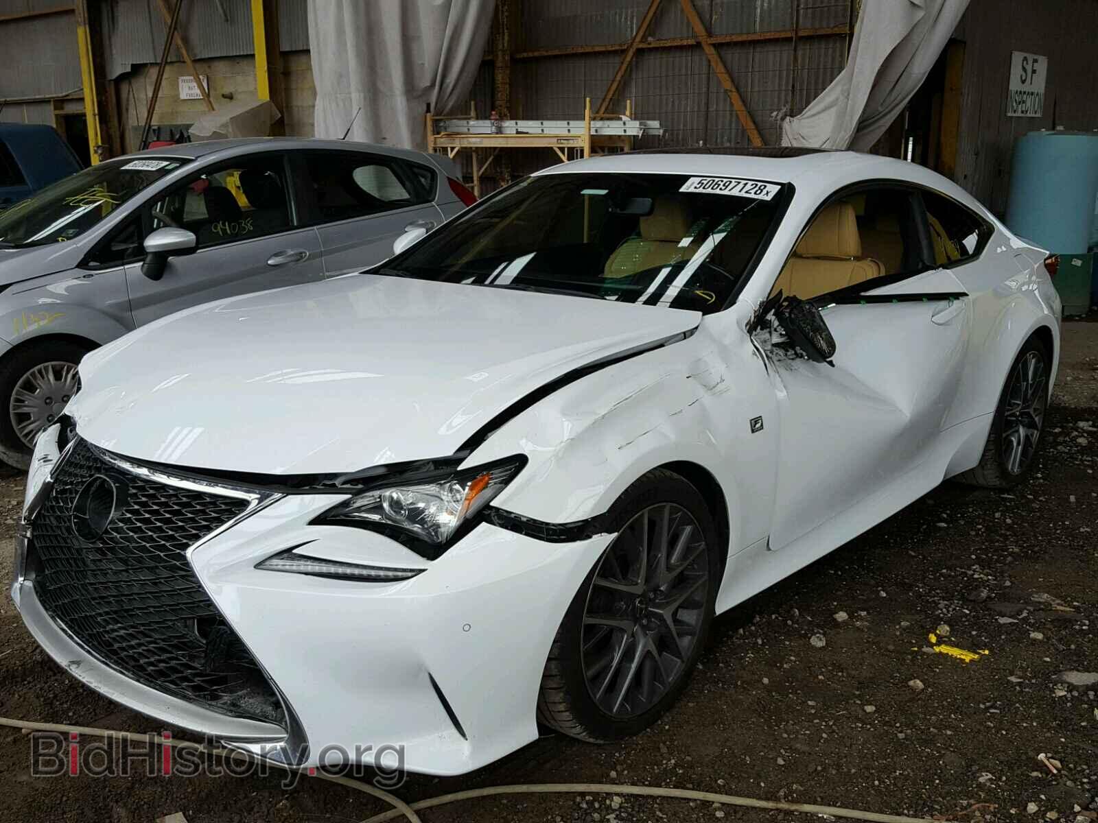 2016 LEXUS RC - VIN: JTHHA5BC6G5004490 - Фото 2