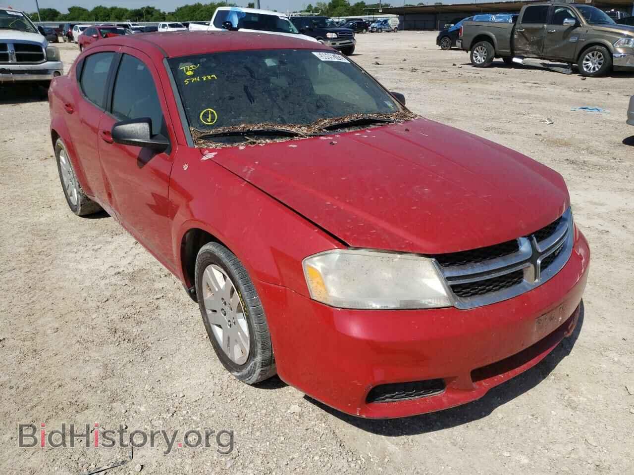 Фотография 1B3BD4FB7BN574339 - DODGE AVENGER 2011