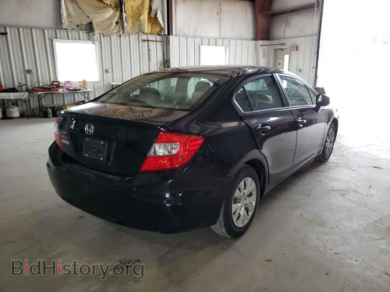 2012 HONDA CIVIC - VIN: 2HGFB2F56CH335008 - Фото 4