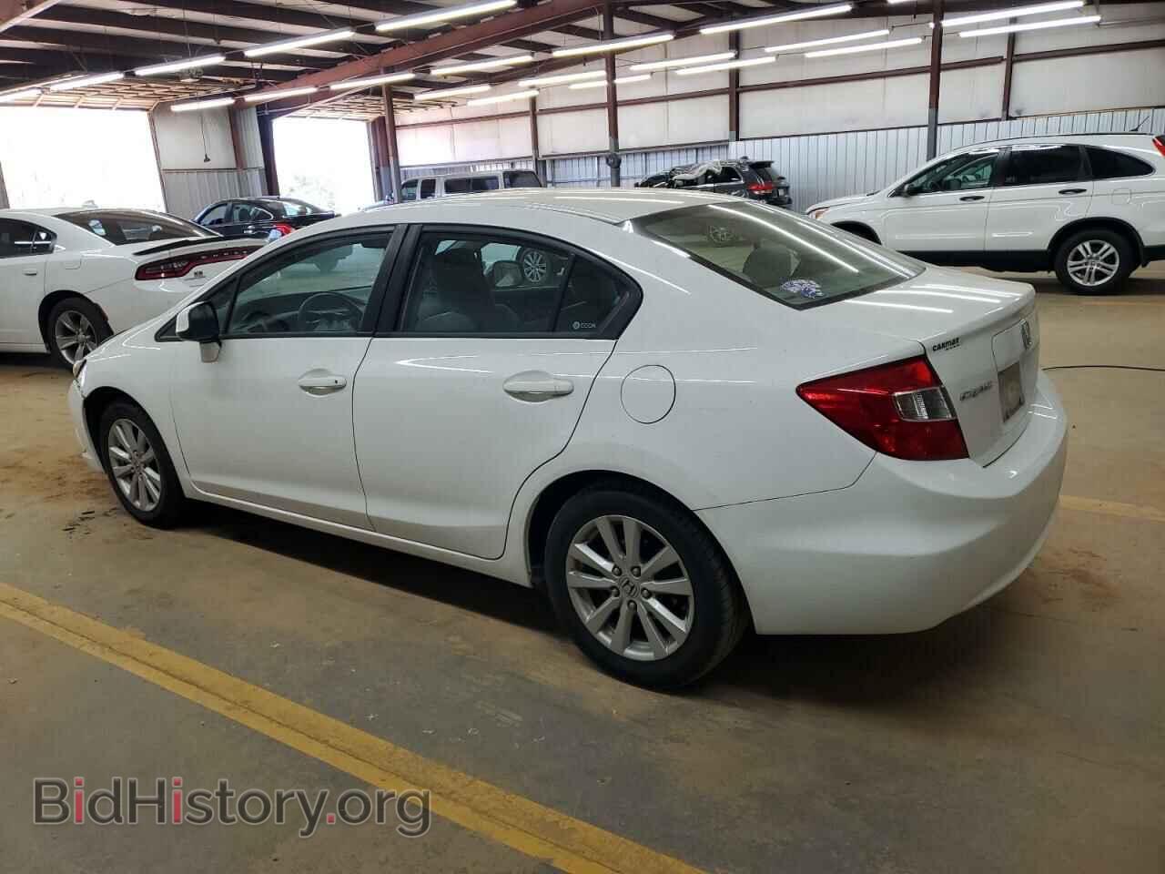 2012 HONDA CIVIC - VIN: 2HGFB2F82CH607693 - Фото 2