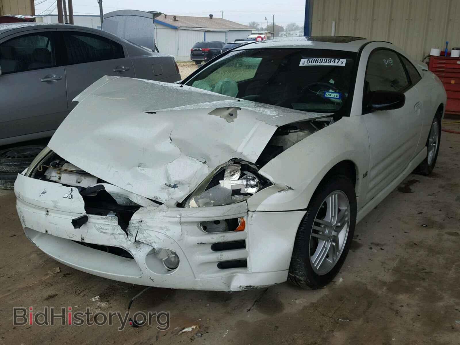2003 MITSUBISHI ECLIPSE - VIN: 4A3AC84H63E146689 - Фото 2