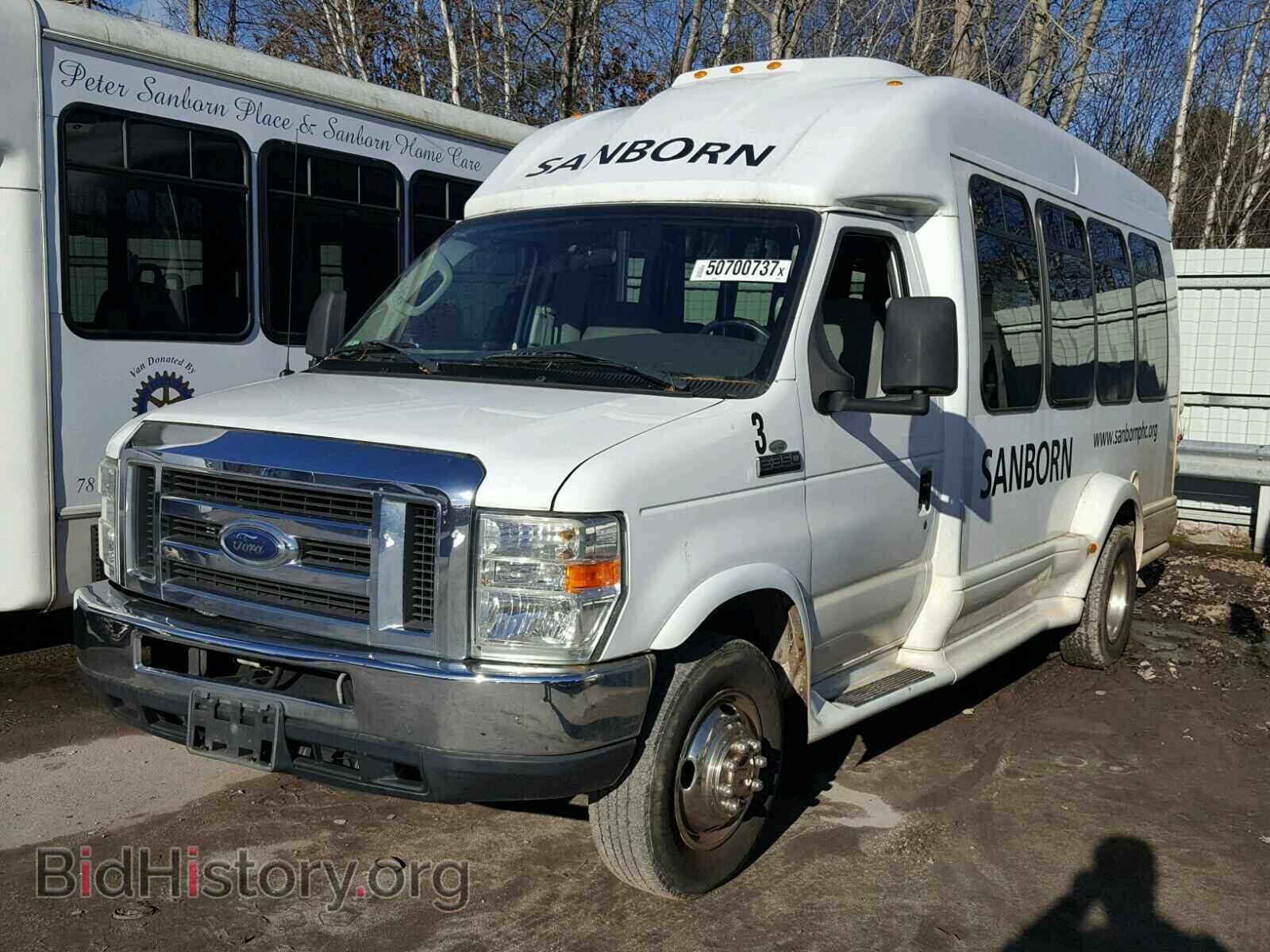 2008 FORD ECONOLINE - VIN: 1FDWE35L28DA26602 - Фото 2
