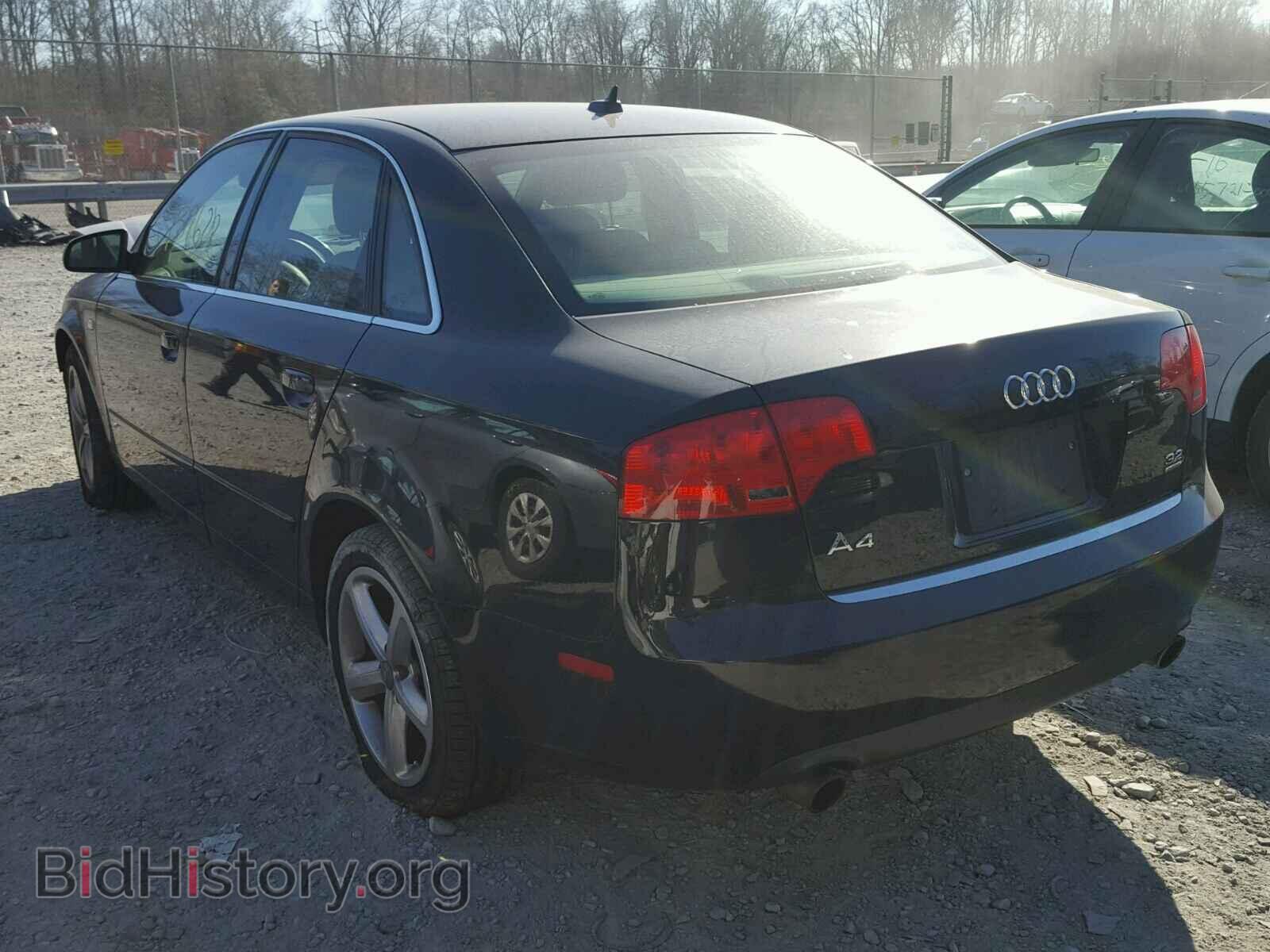 2007 AUDI A4 - VIN: WAUDH78E87A202055 - Photo 3
