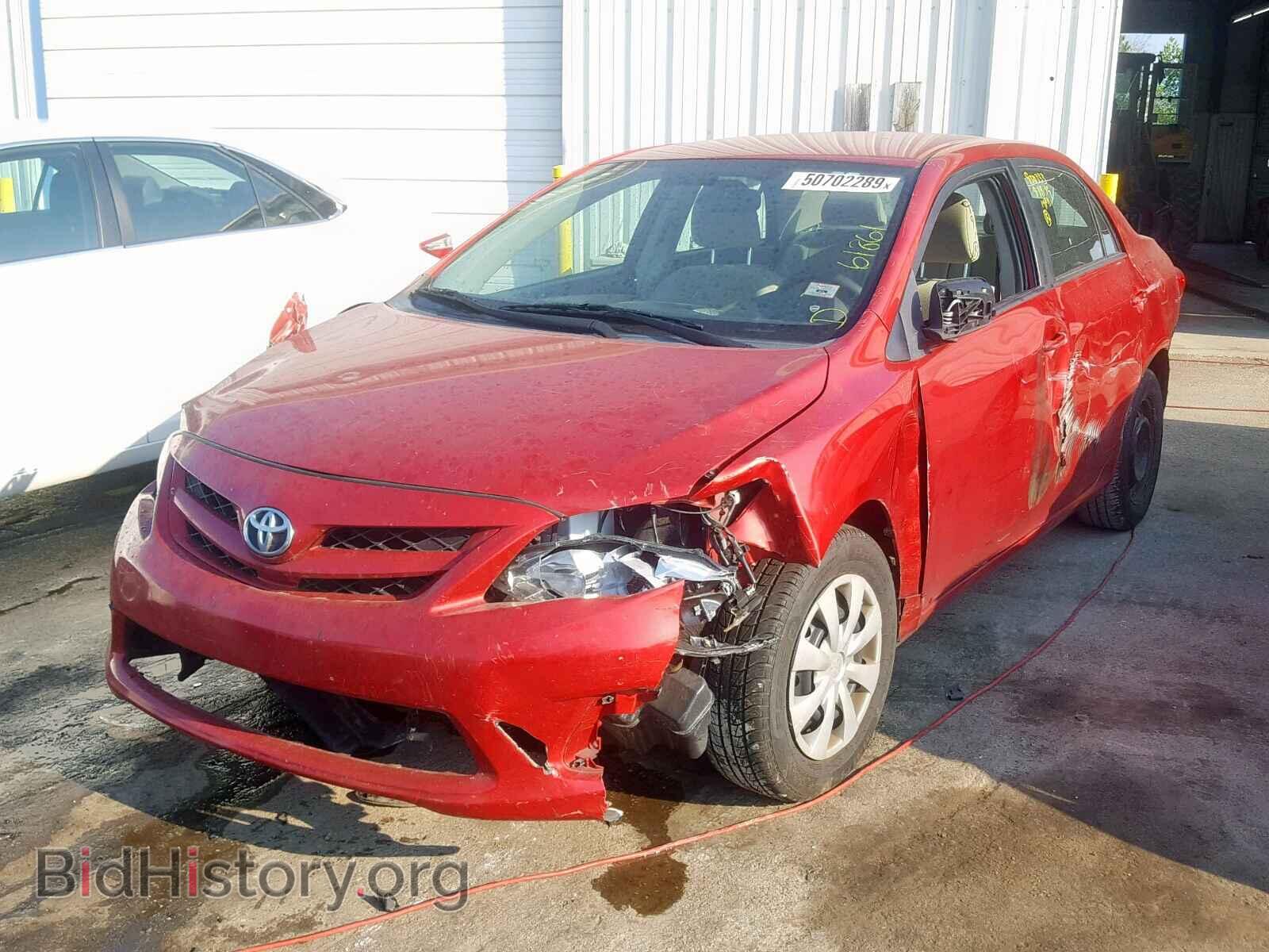 2011 TOYOTA COROLLA BA - VIN: 2T1BU4EE8BC694616 - Фото 2