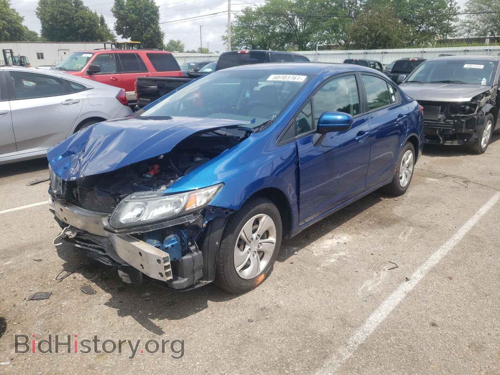 2014 HONDA CIVIC - VIN: 19XFB2F55EE005177 - Фото 2