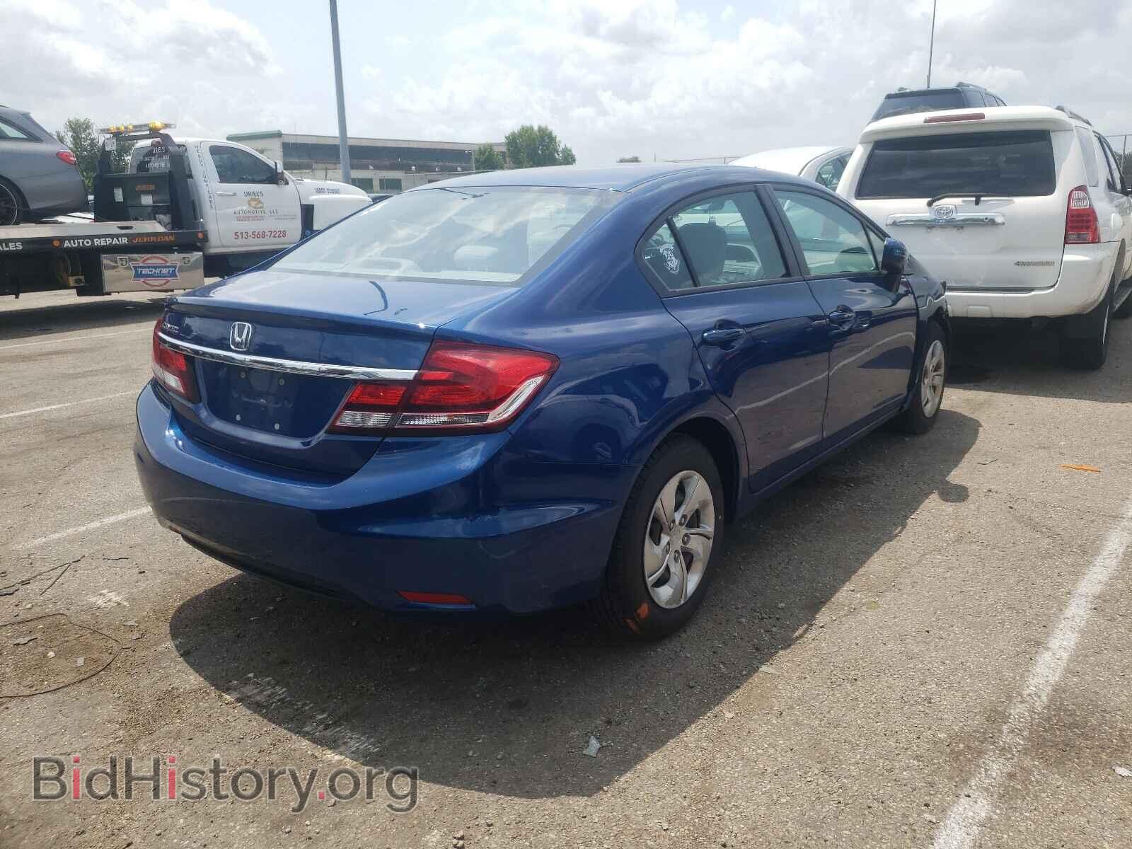 2014 HONDA CIVIC - VIN: 19XFB2F55EE005177 - Фото 4