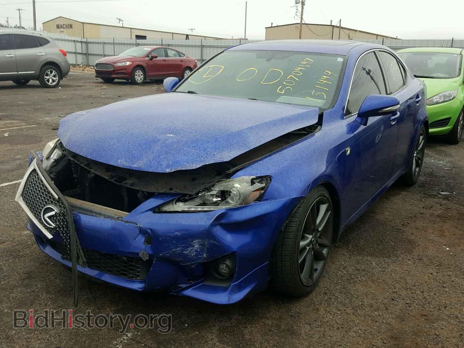 2011 LEXUS IS 250 - VIN: JTHBF5C26B5151494 - Фото 2