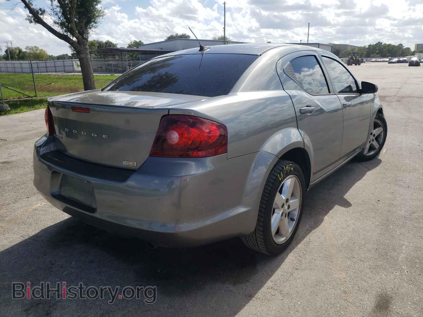 2013 DODGE AVENGER - VIN: 1C3CDZAG9DN748955 - Фото 4