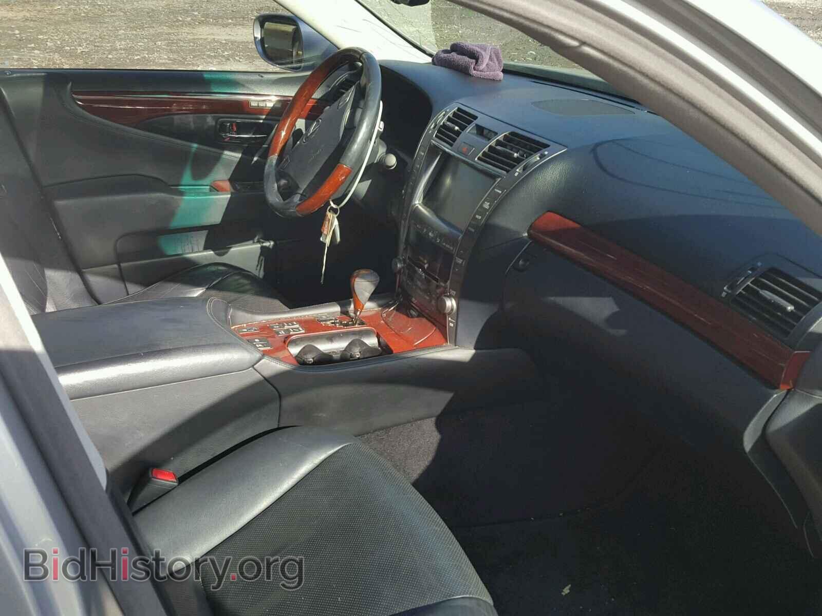 2008 LEXUS LS460 - VIN: JTHGL46F085025115 - Фото 5