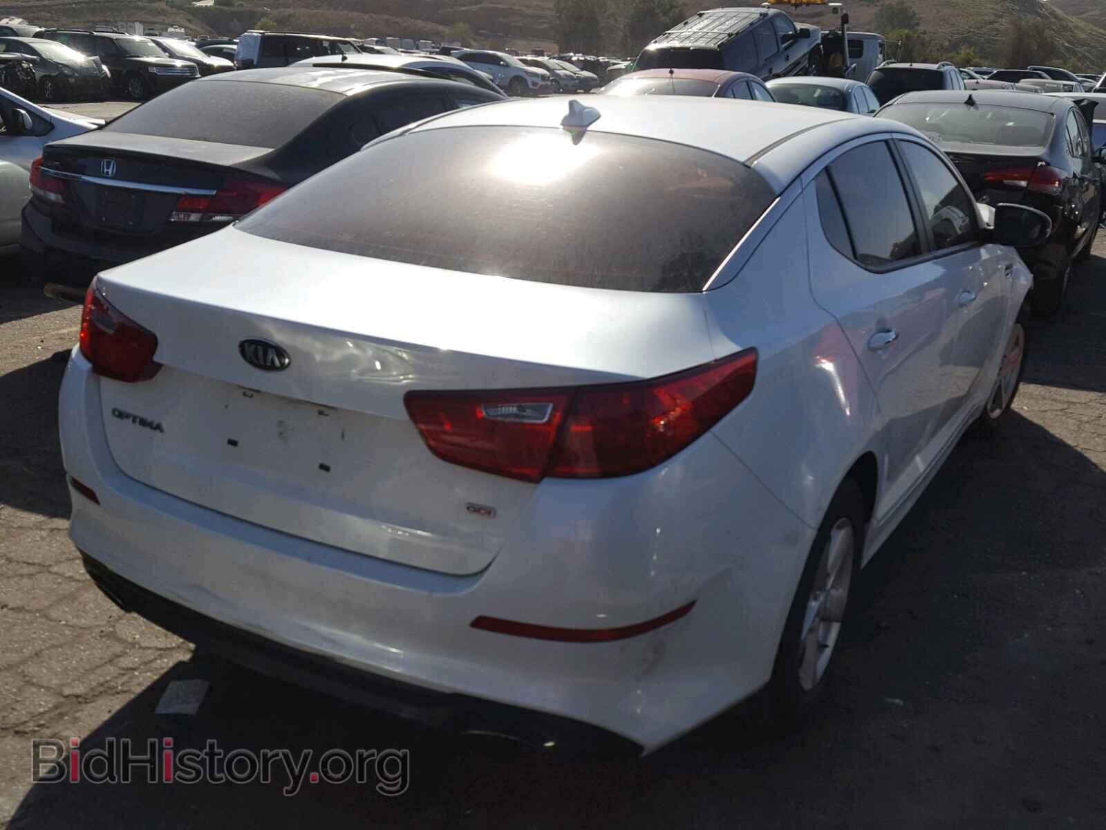 2015 KIA OPTIMA - VIN: KNAGM4A77F5622349 - Фото 4
