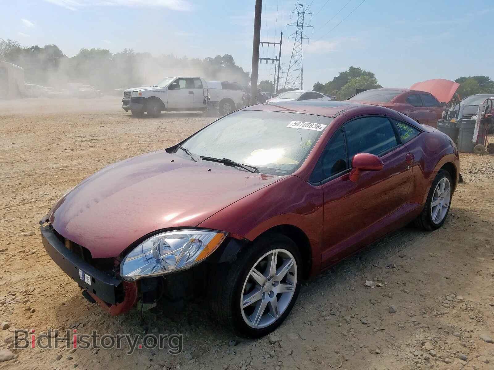 2007 MITSUBISHI ECLIPSE - VIN: 4A3AK24F67E040781 - Фото 2