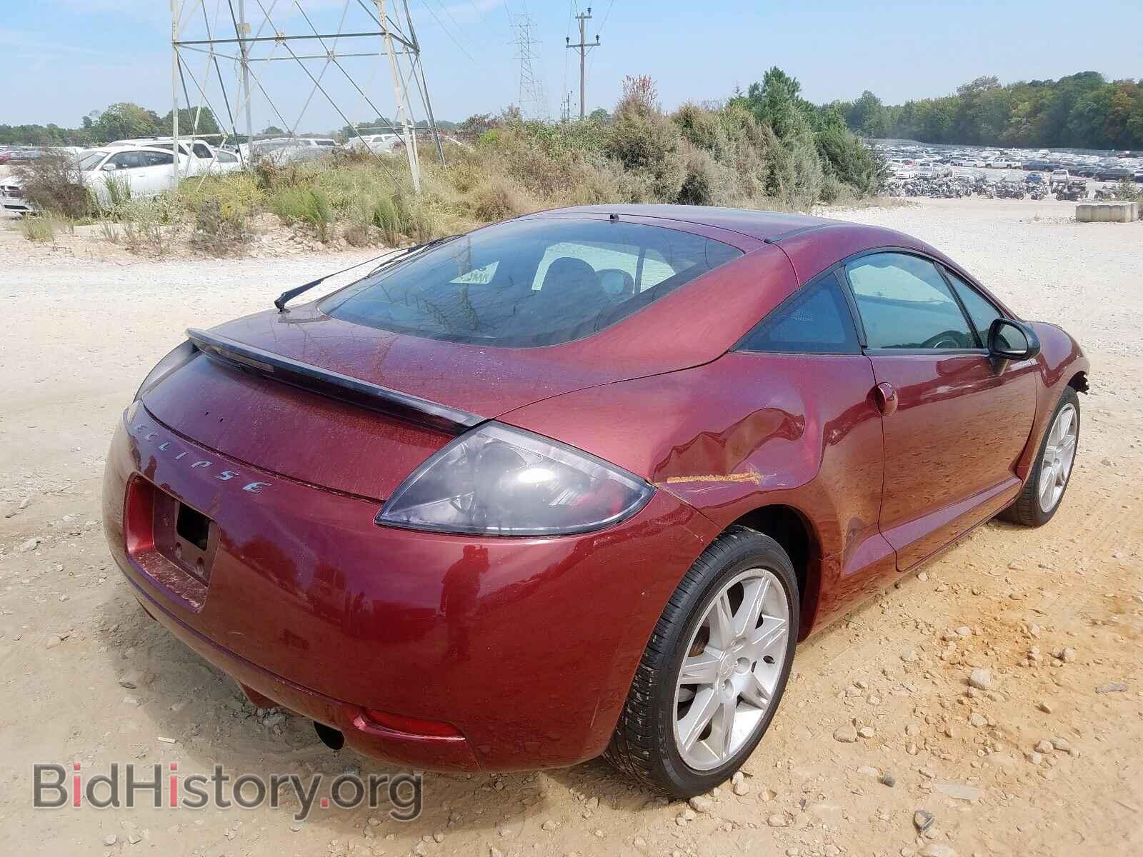 2007 MITSUBISHI ECLIPSE - VIN: 4A3AK24F67E040781 - Фото 4