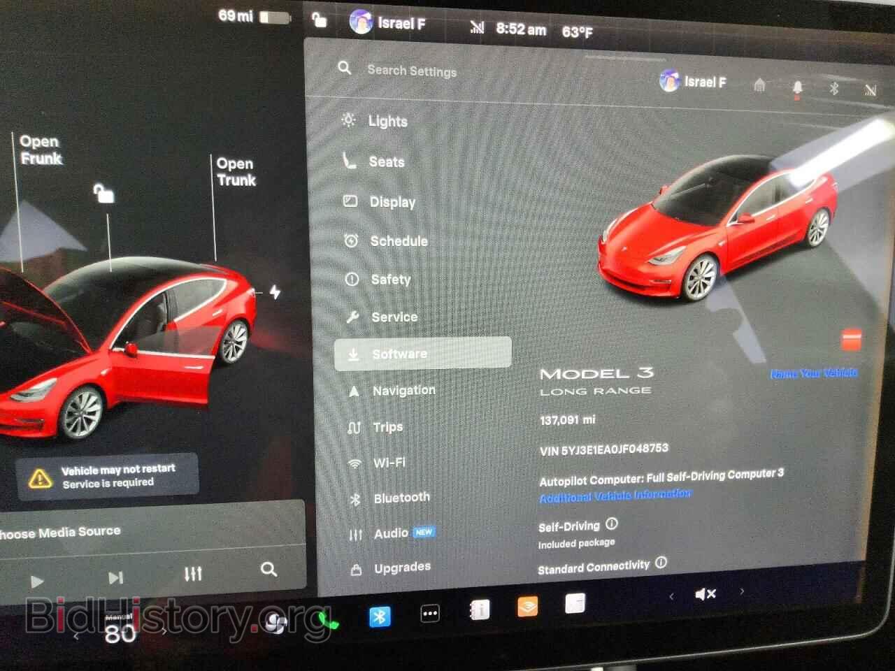 2018 TESLA MODEL 3 - VIN: 5YJ3E1EA0JF048753 - Photo 9
