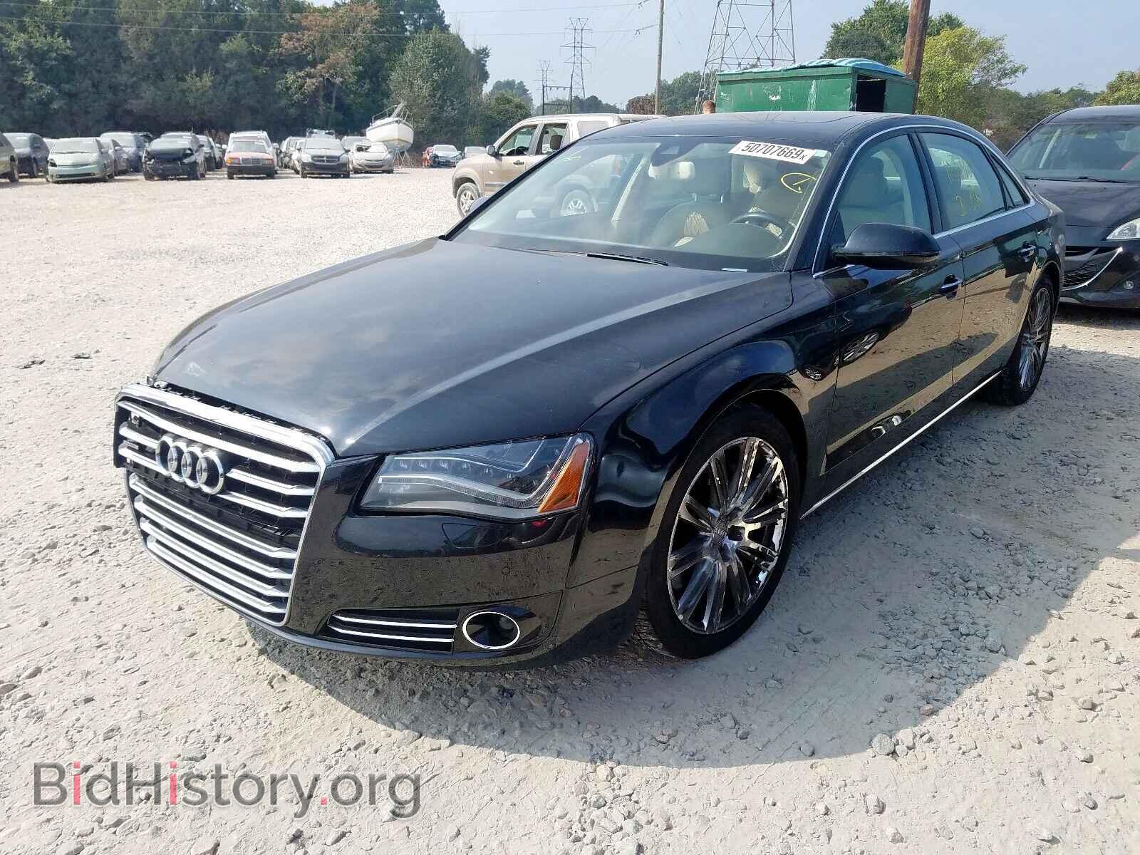 2012 AUDI A8 - VIN: WAURVAFD6CN020251 - Фото 2