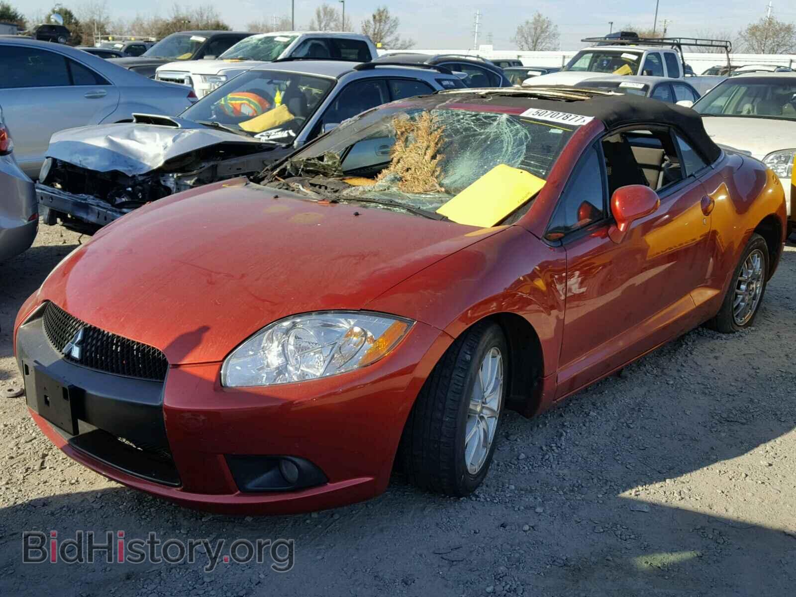 2012 MITSUBISHI ECLIPSE - VIN: 4A37L2EF7CE003688 - Фото 2