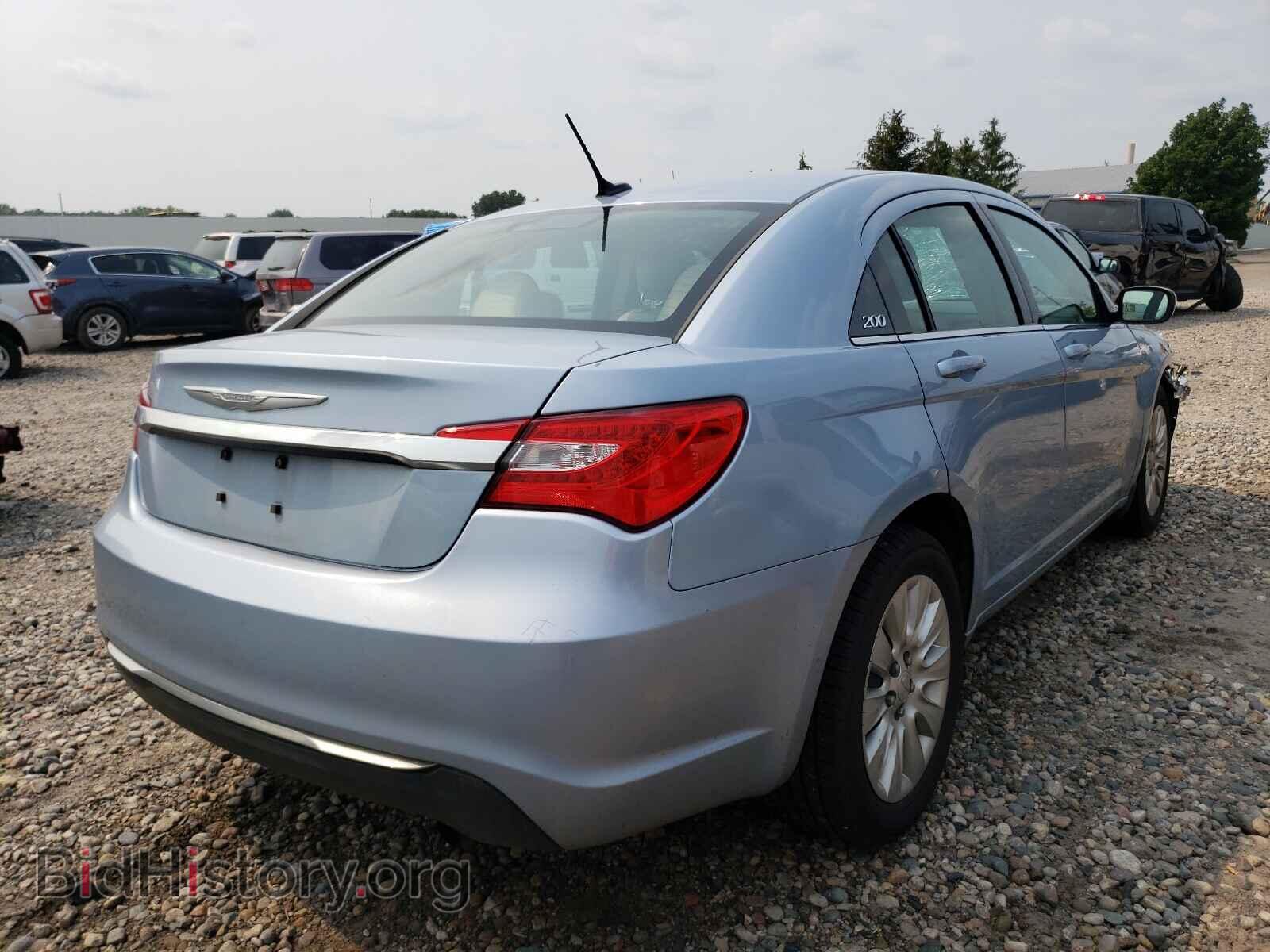 2013 CHRYSLER 200 - VIN: 1C3CCBAB0DN605536 - Фото 4