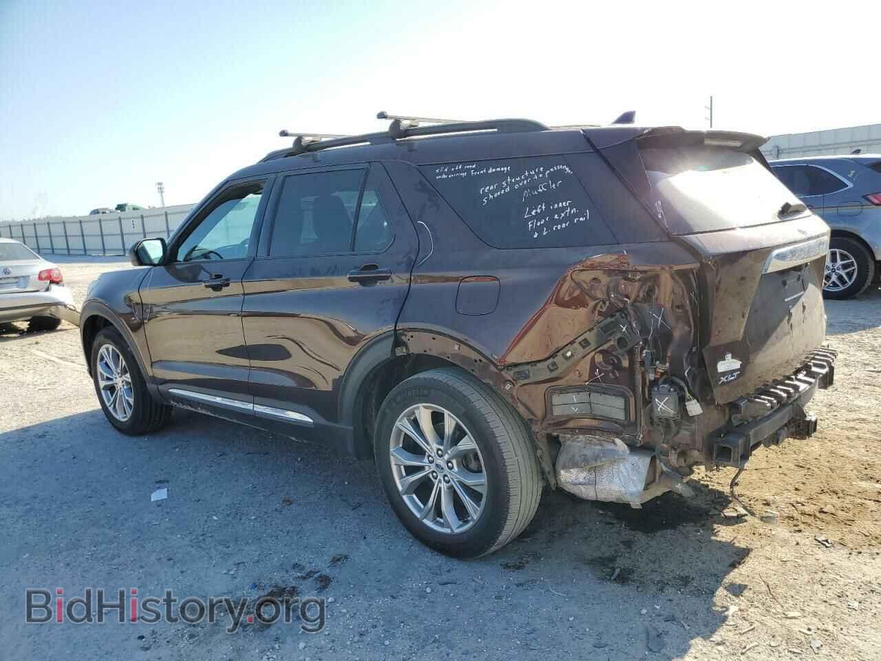 2020 FORD EXPLORER - VIN: 1FMSK8DHXLGA25724 - Фото 2