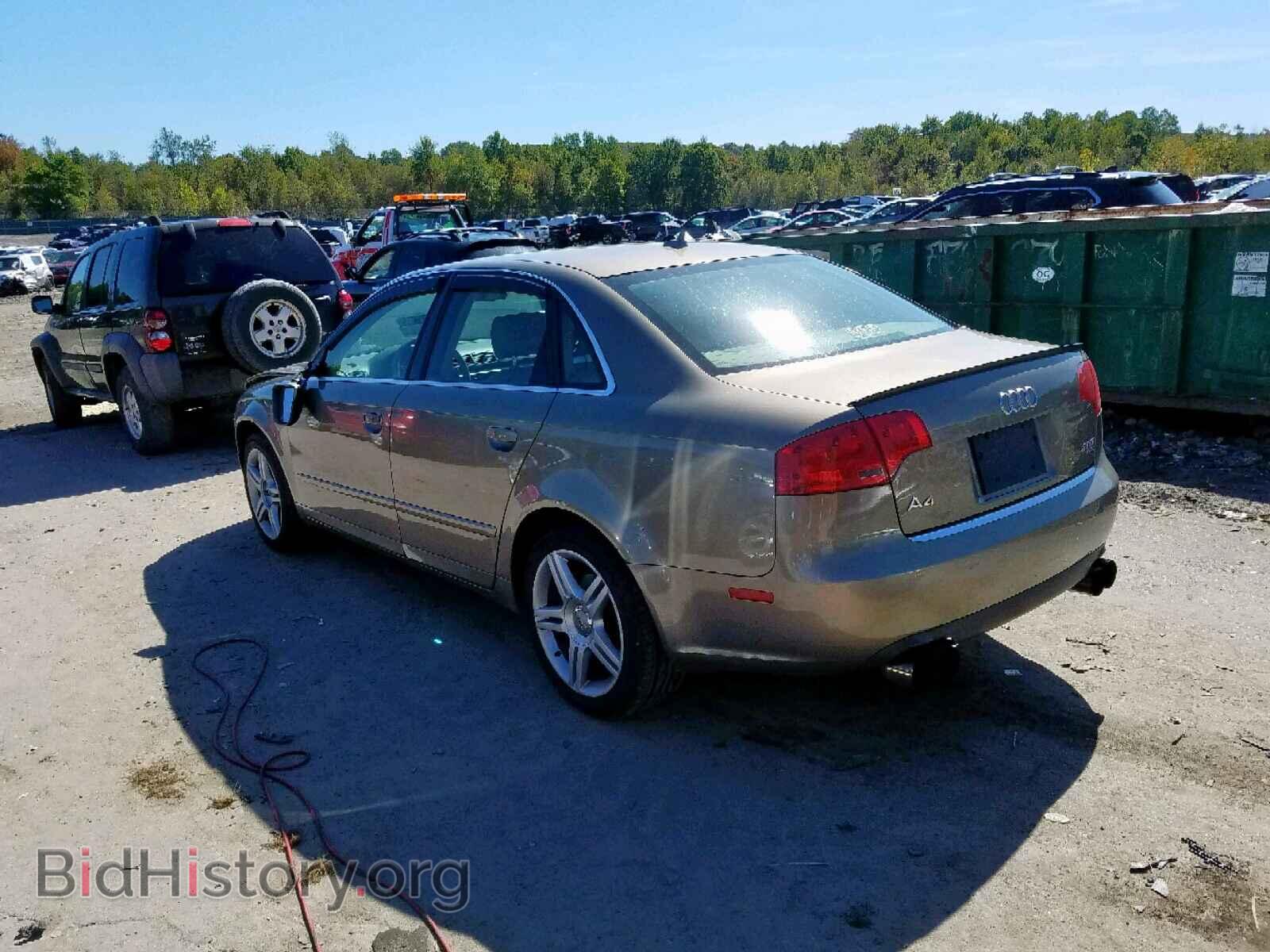 2007 AUDI A4 - VIN: WAUDF78E97A108028 - Фото 3
