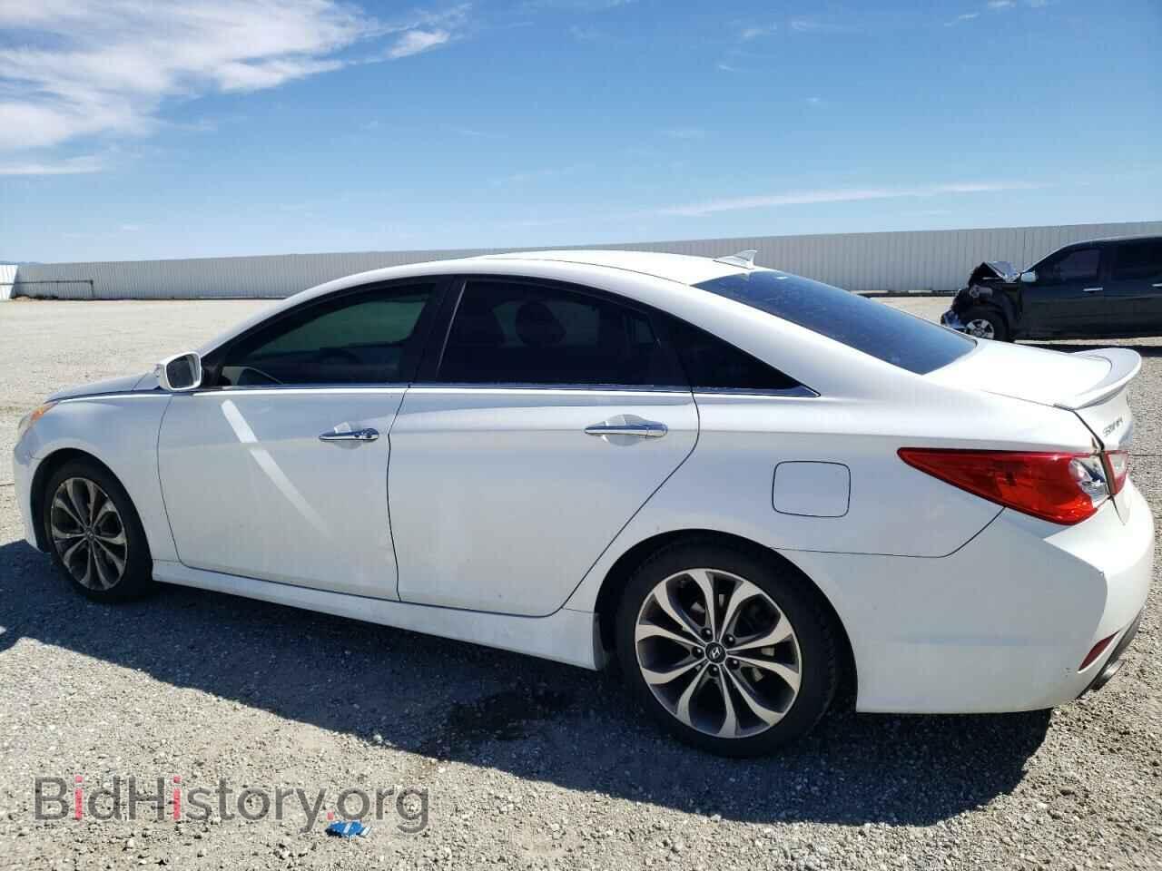 2014 HYUNDAI SONATA - VIN: 5NPEC4AB0EH855506 - Фото 2