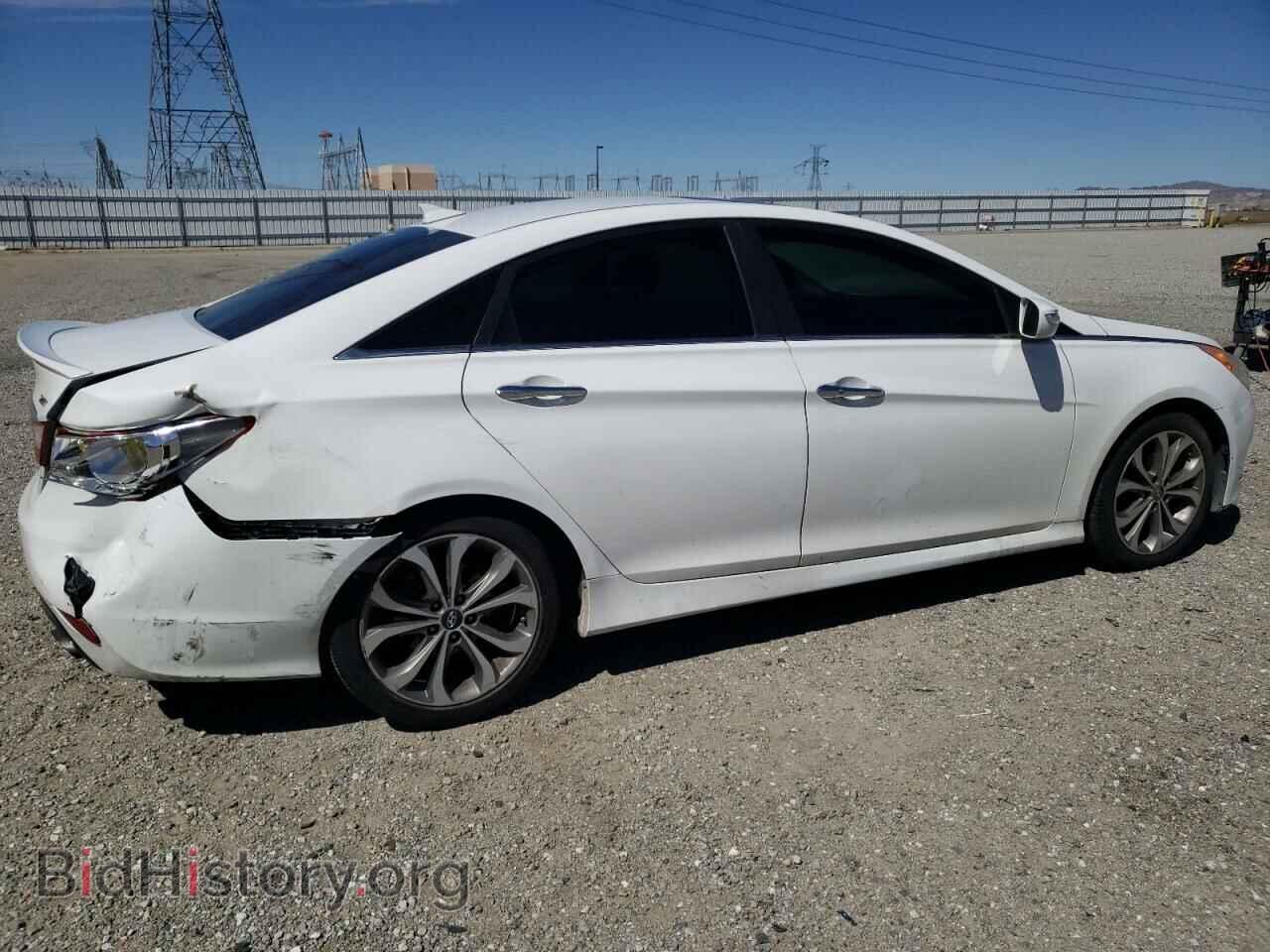 2014 HYUNDAI SONATA - VIN: 5NPEC4AB0EH855506 - Фото 3